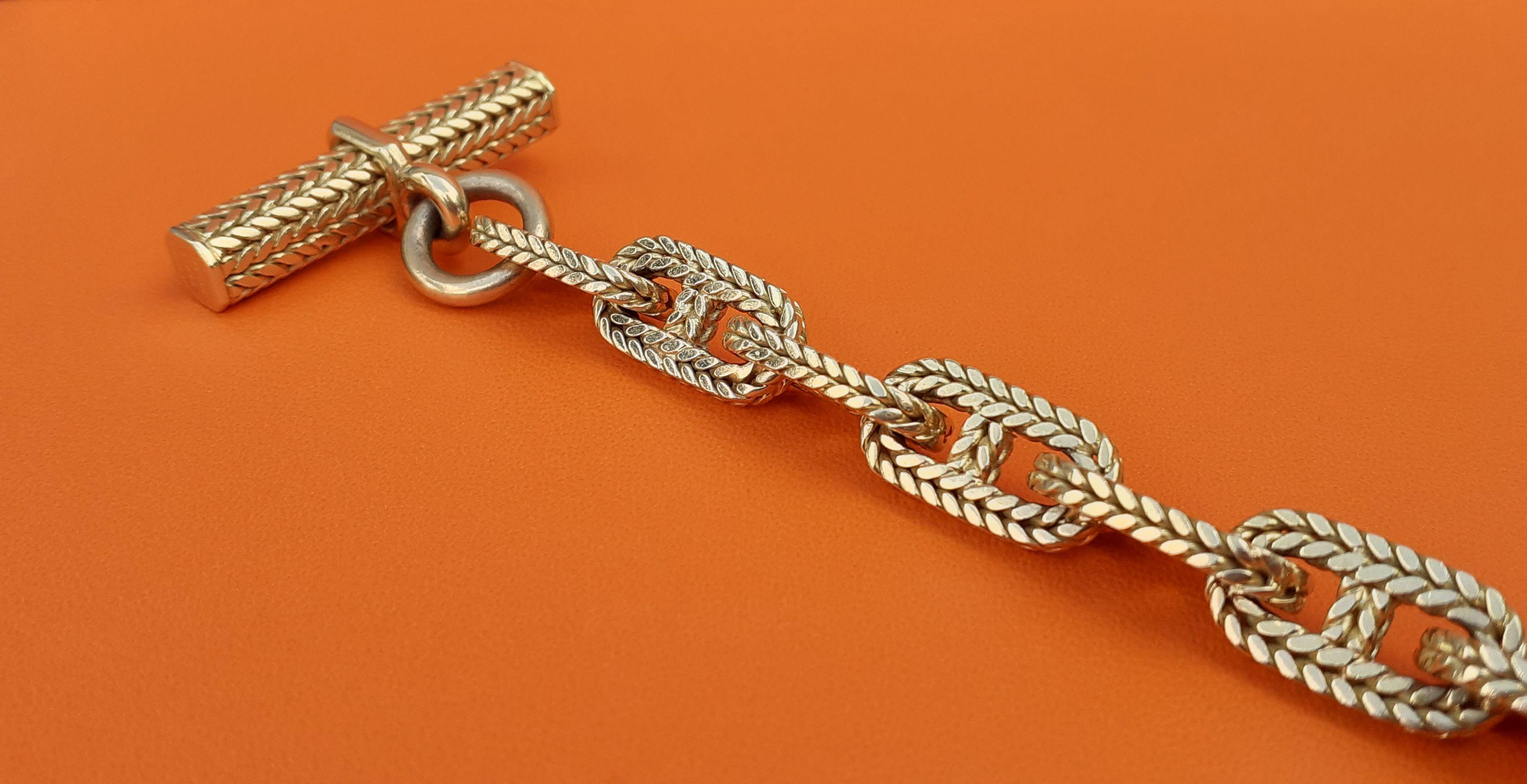 hermes chaine d'ancre bracelet gold