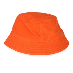 Sombrero de cubo Hermès Geranio de rizo de algodón Eden 57