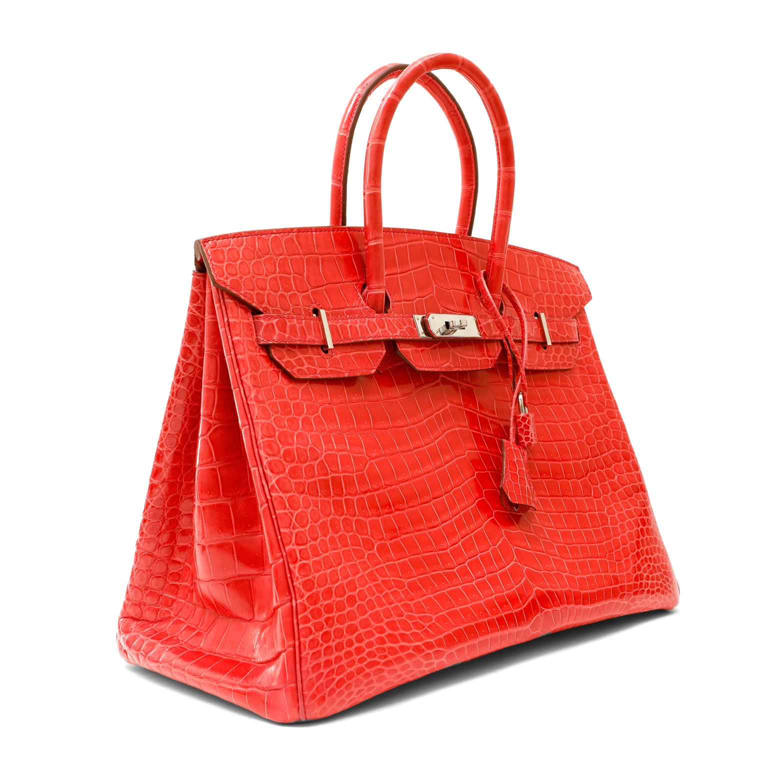 red birkin bag