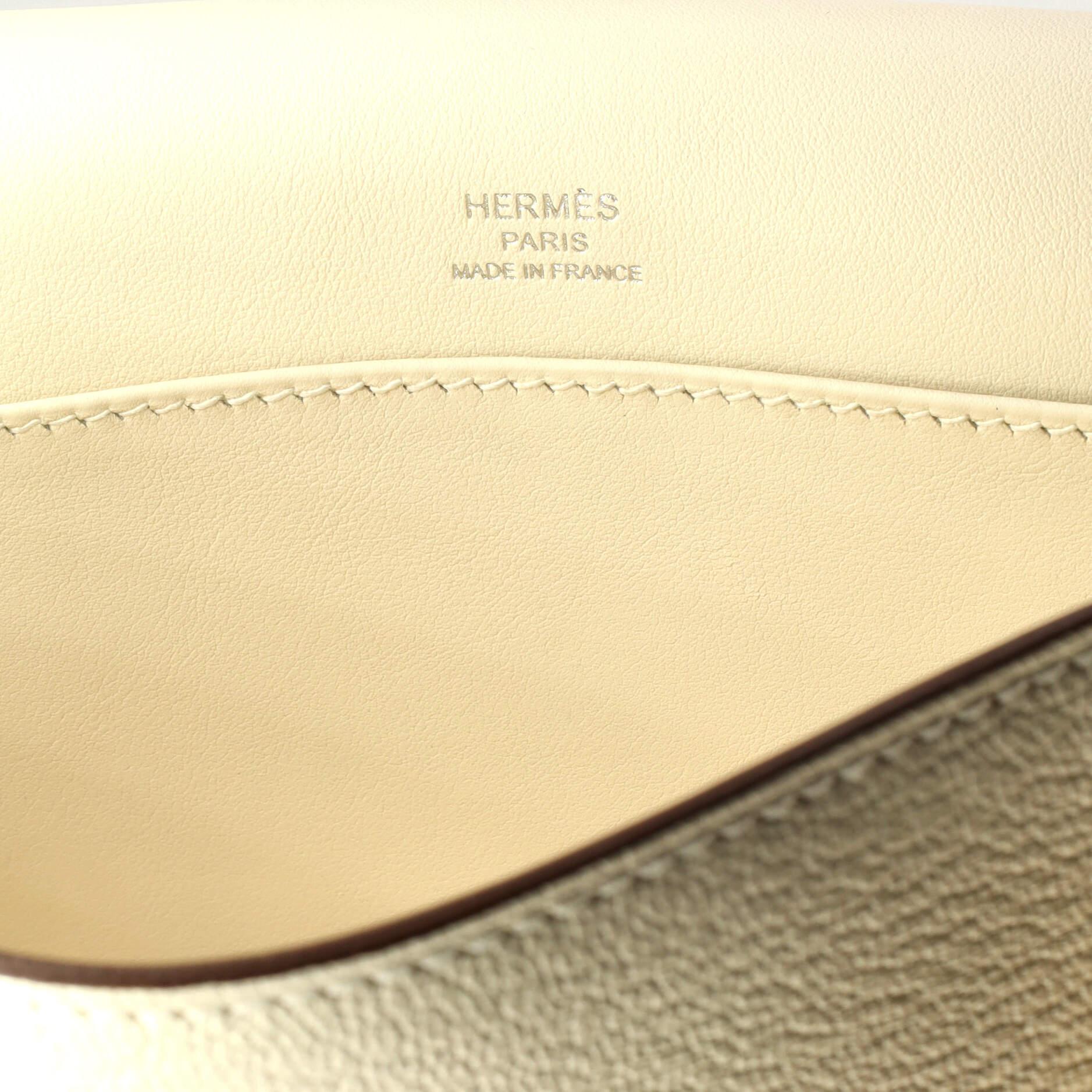 Hermes Geta Bag Chevre Mysore In Good Condition For Sale In NY, NY