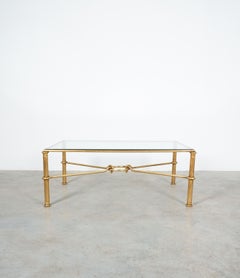 Hermes Gilt Iron Coffee Table by Giovanni Banci, Italy, Midcentury