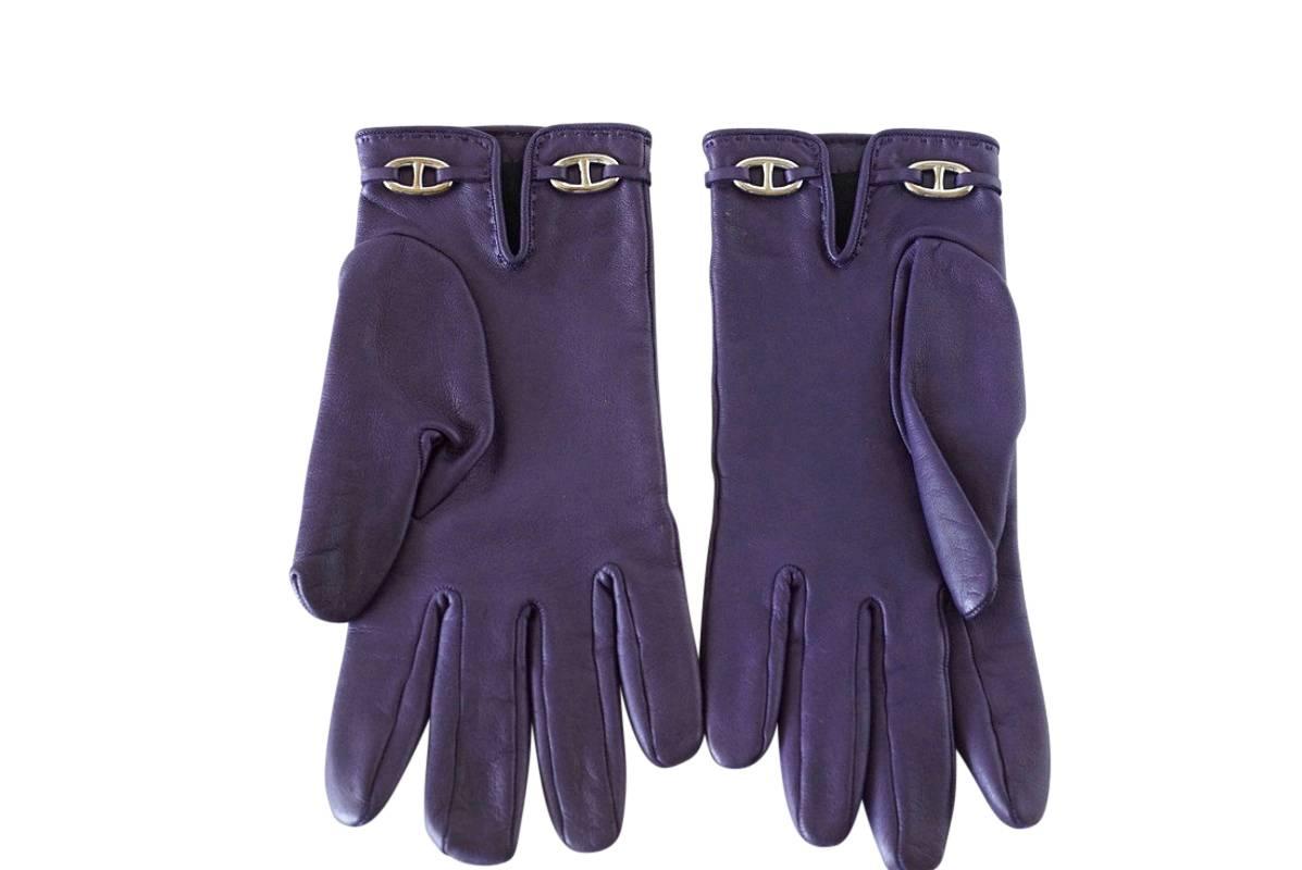 vintage hermes gloves