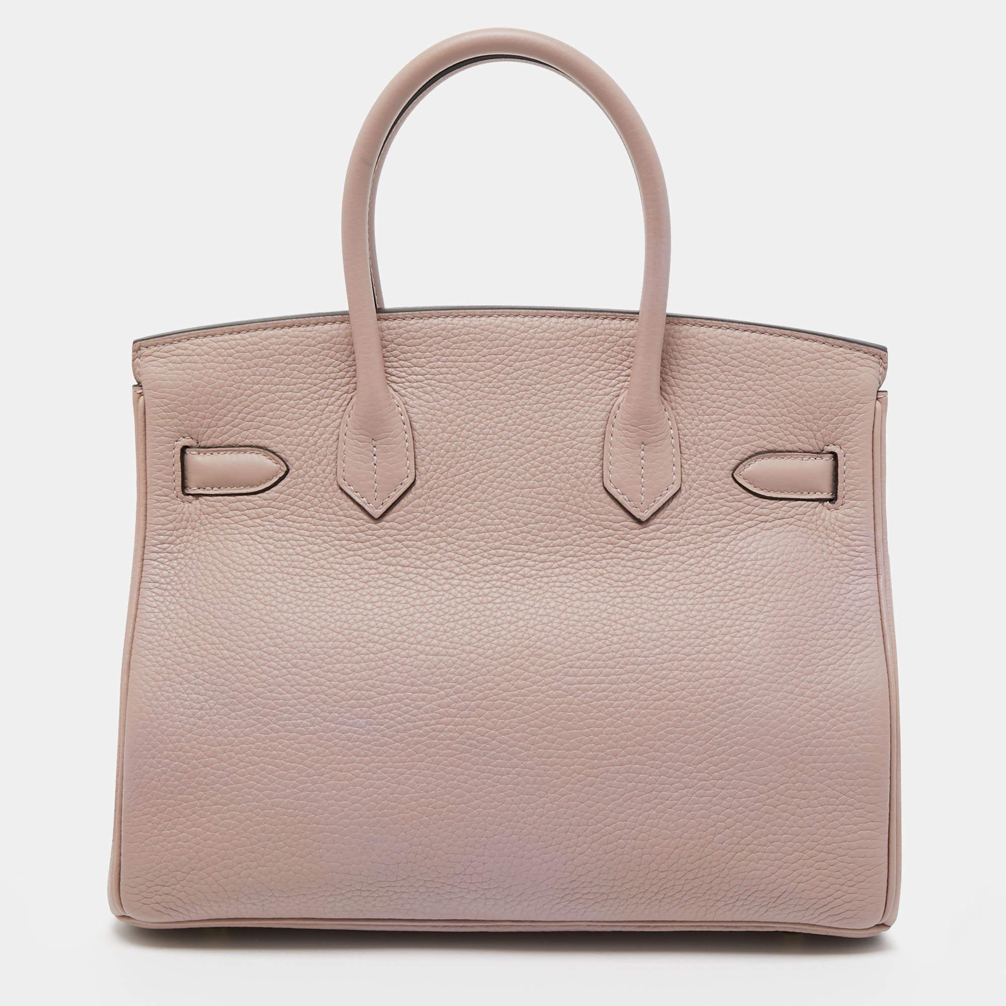 The iconic Hermès Birkin is rightly one of the most desired handbags in the world. Handcrafted from the highest quality leather by skilled artisans, it takes long hours of rigorous effort to stitch a Birkin together. Stitched using Taurillon