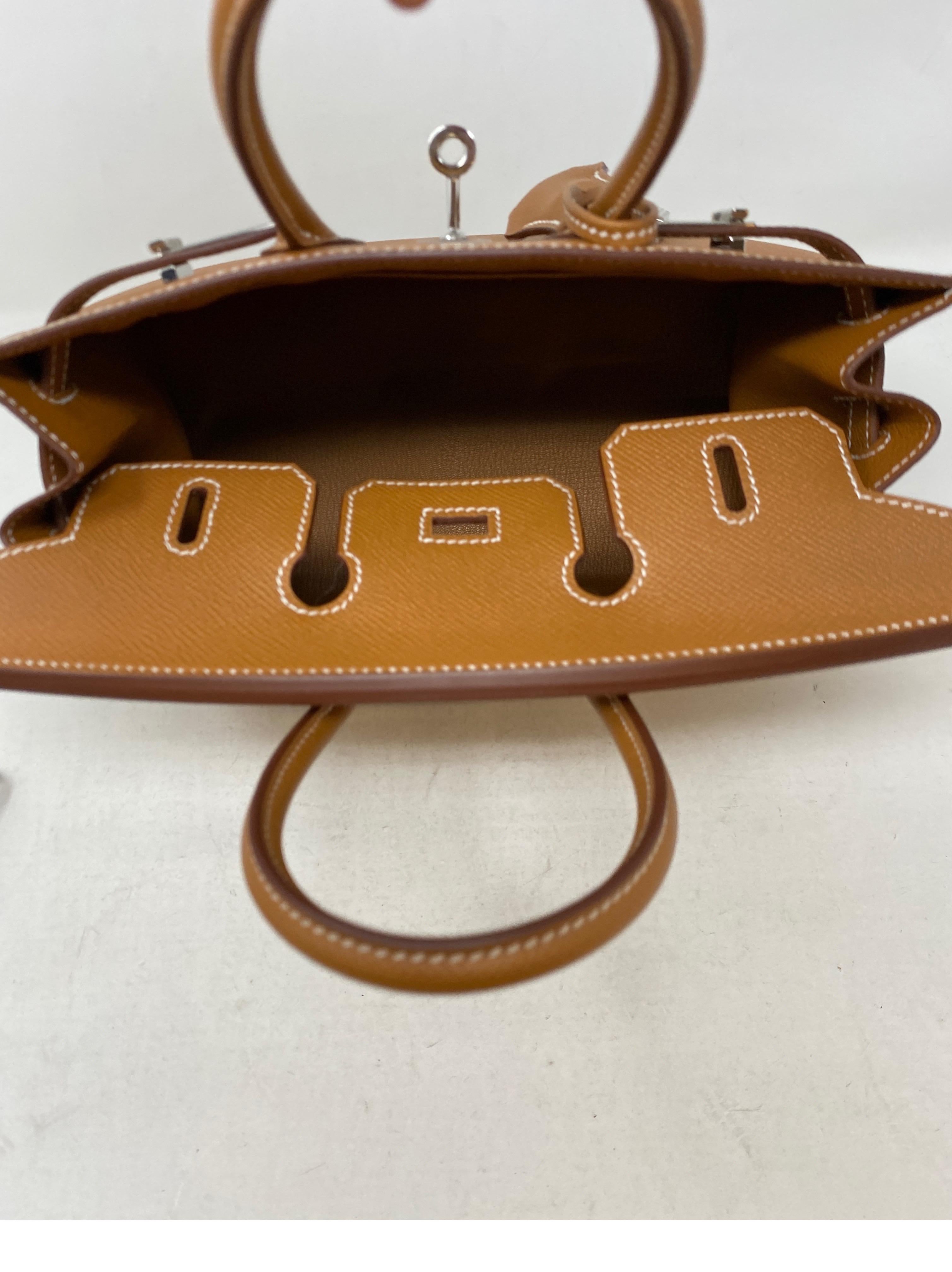 Hermès - Sac Birkin doré 25 7