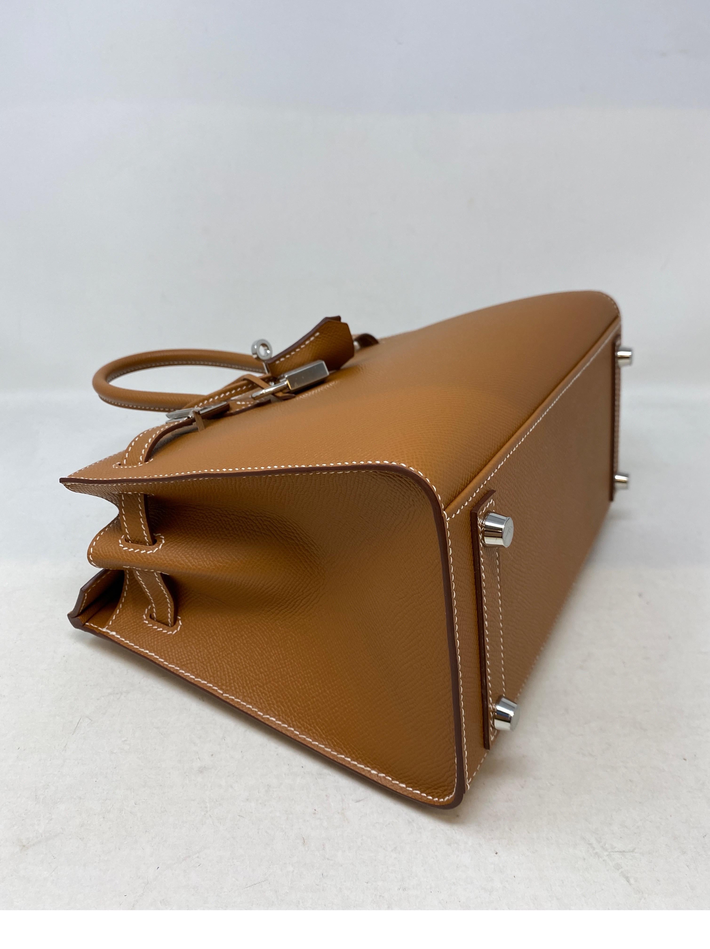 Hermès - Sac Birkin doré 25 11