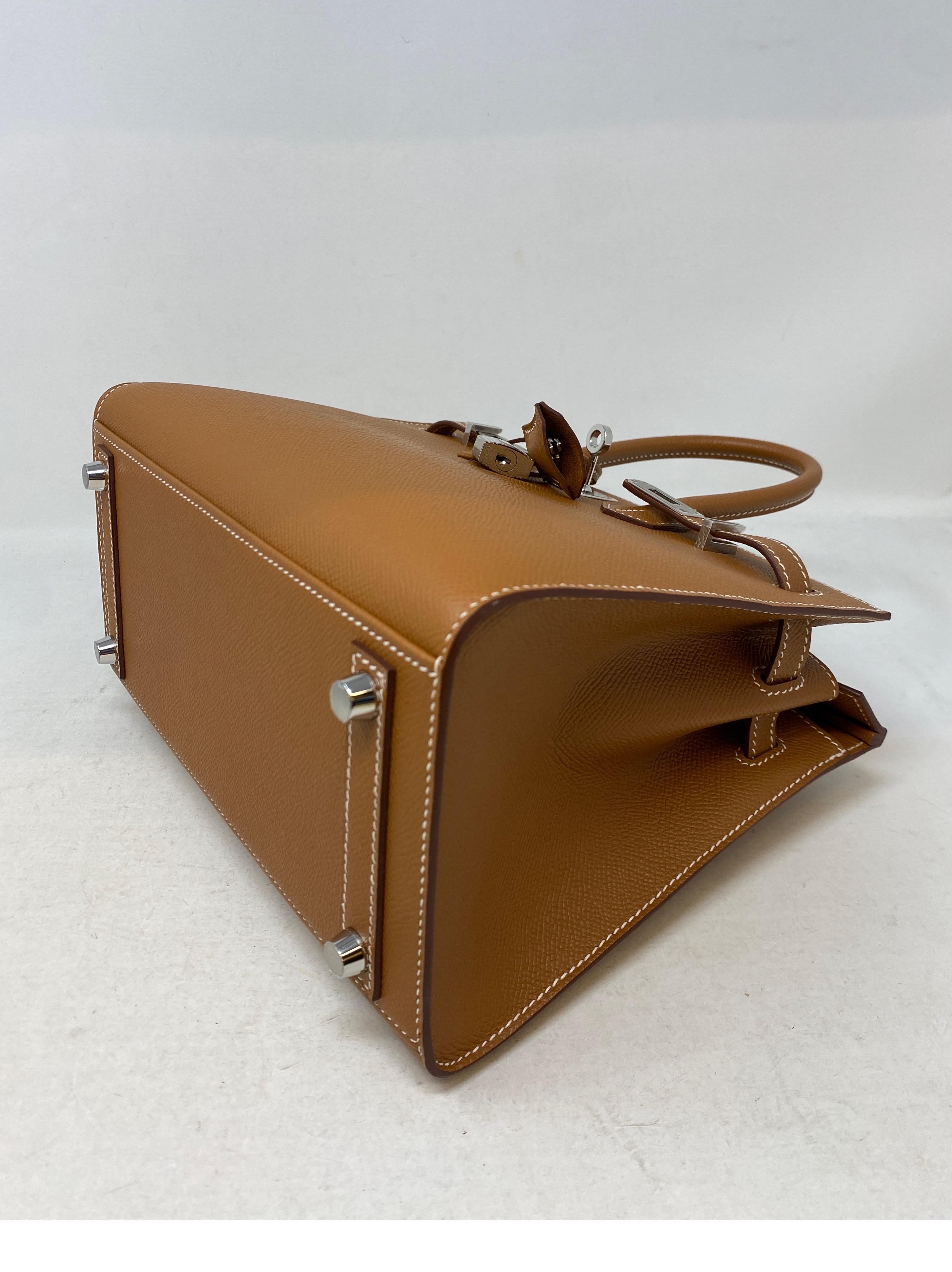 Hermès - Sac Birkin doré 25 12