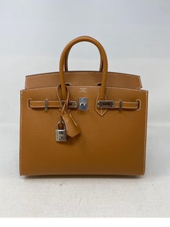 Hermes Gold 25 Birkin Bag