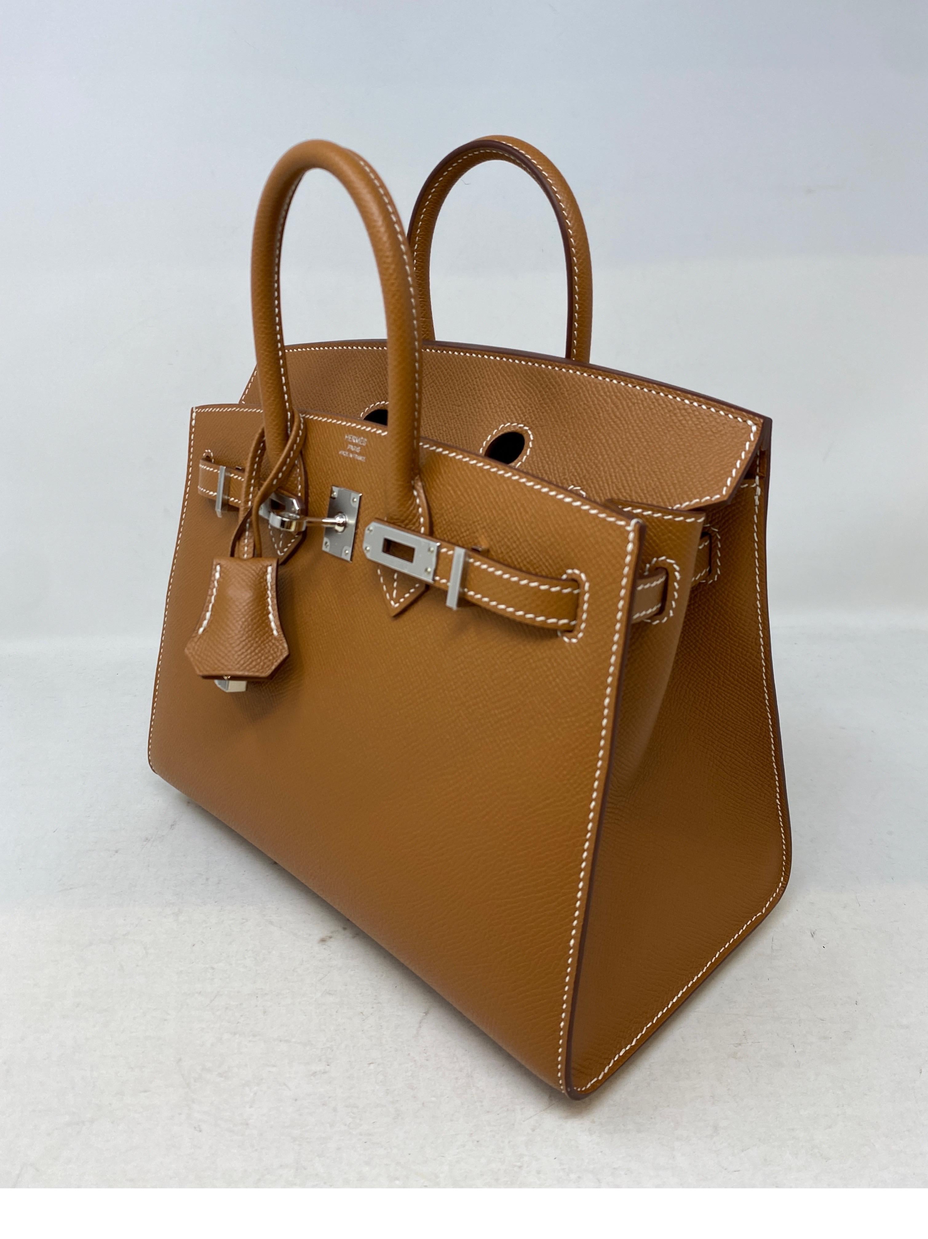  Hermès - Sac Birkin doré 25 Unisexe 