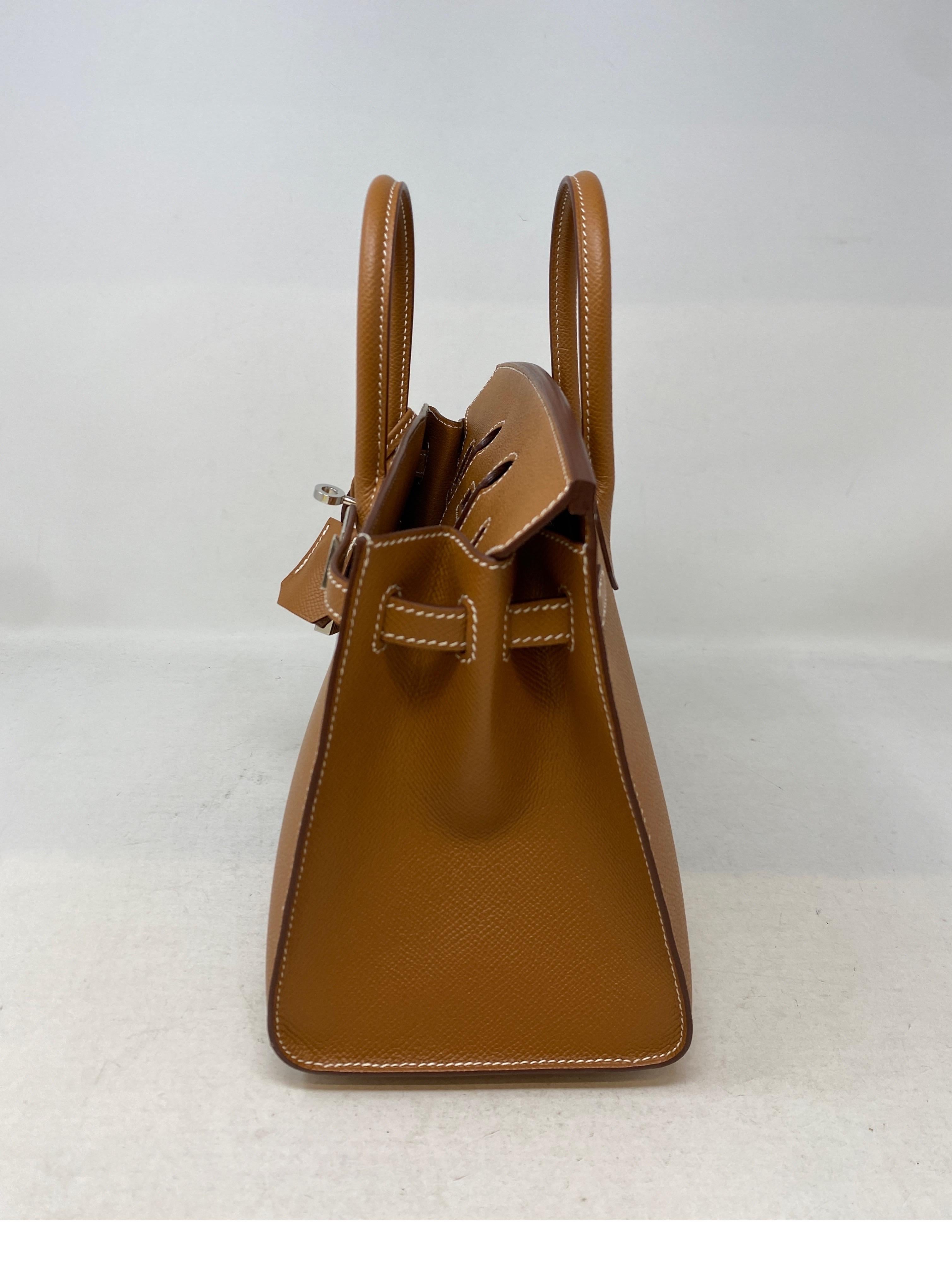 Hermès - Sac Birkin doré 25 1