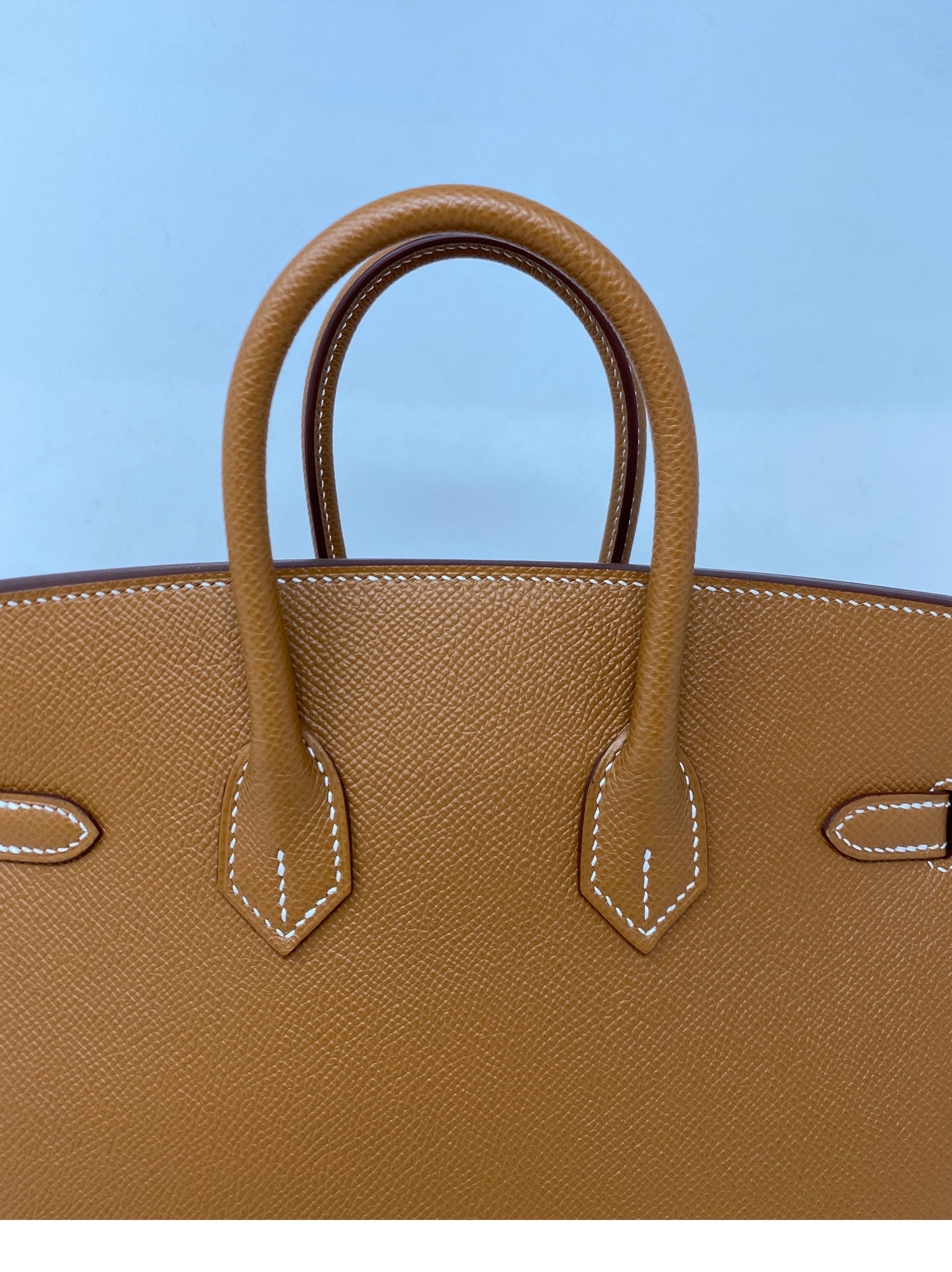 Hermès - Sac Birkin doré 25 3