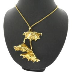 Hermès Gold Bijouterie Fantaisie 215210 Necklace
