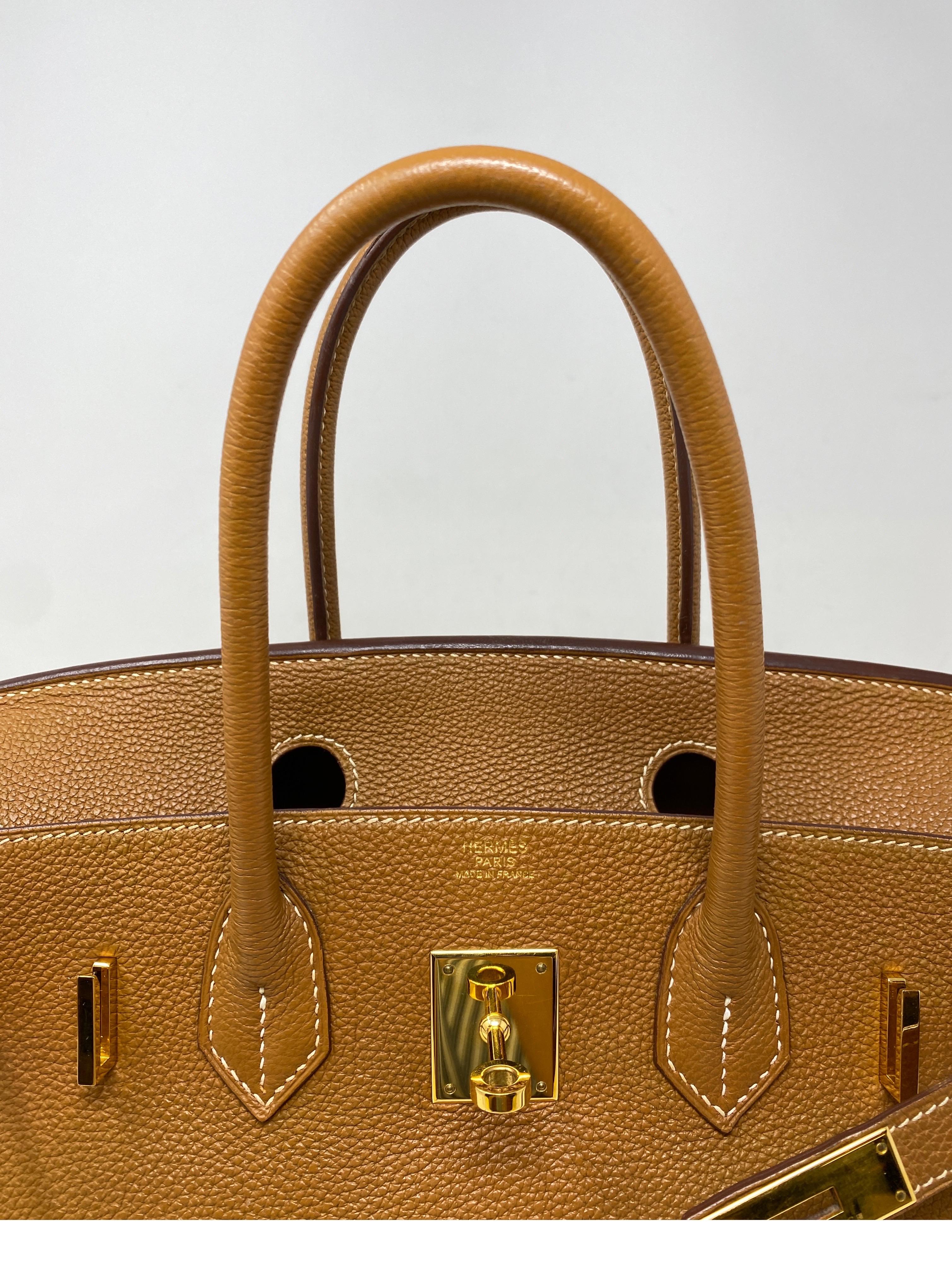 Hermes Gold Birkin 30 Bag  3