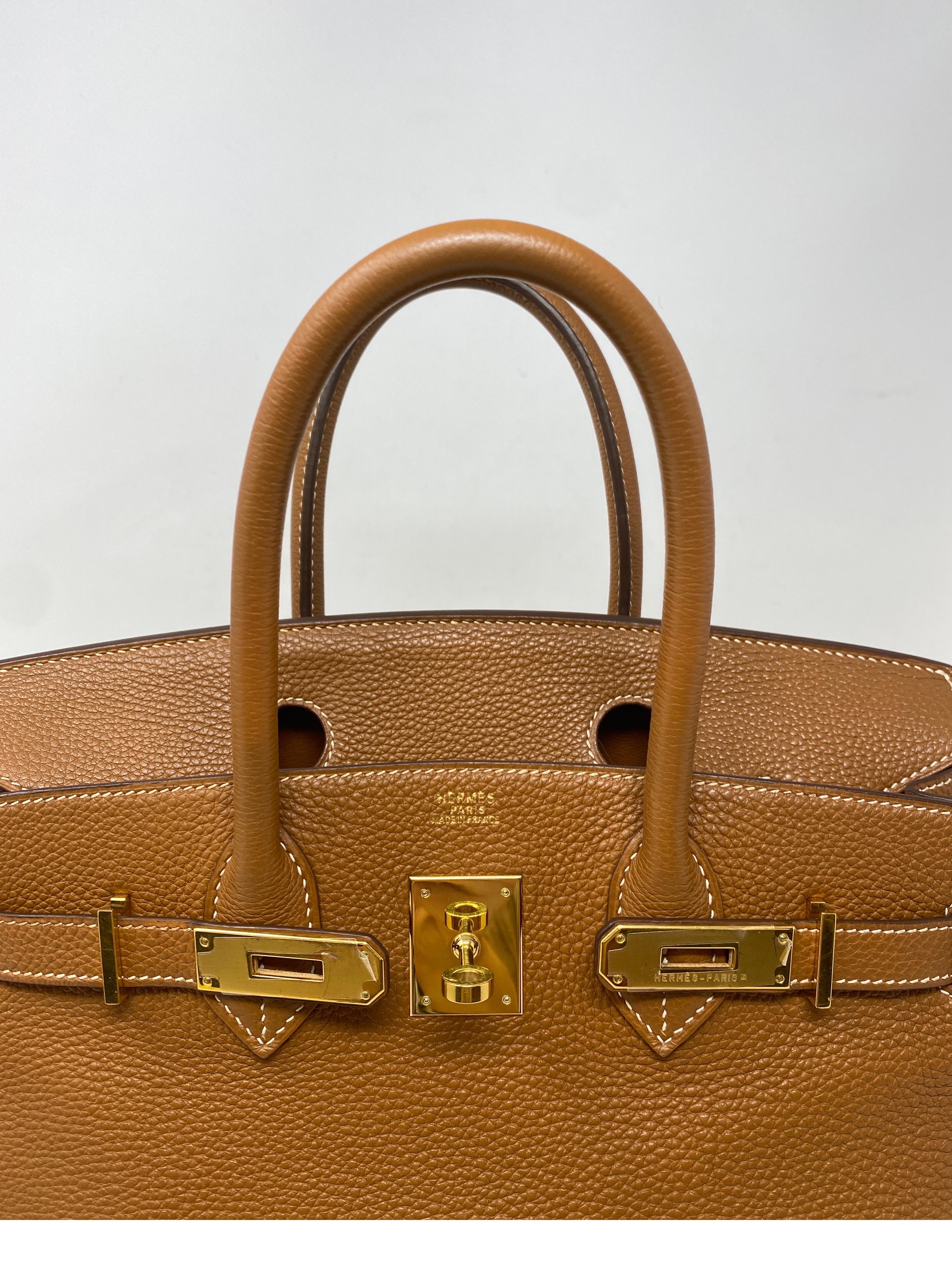 Hermes Gold Birkin 30 Bag 4