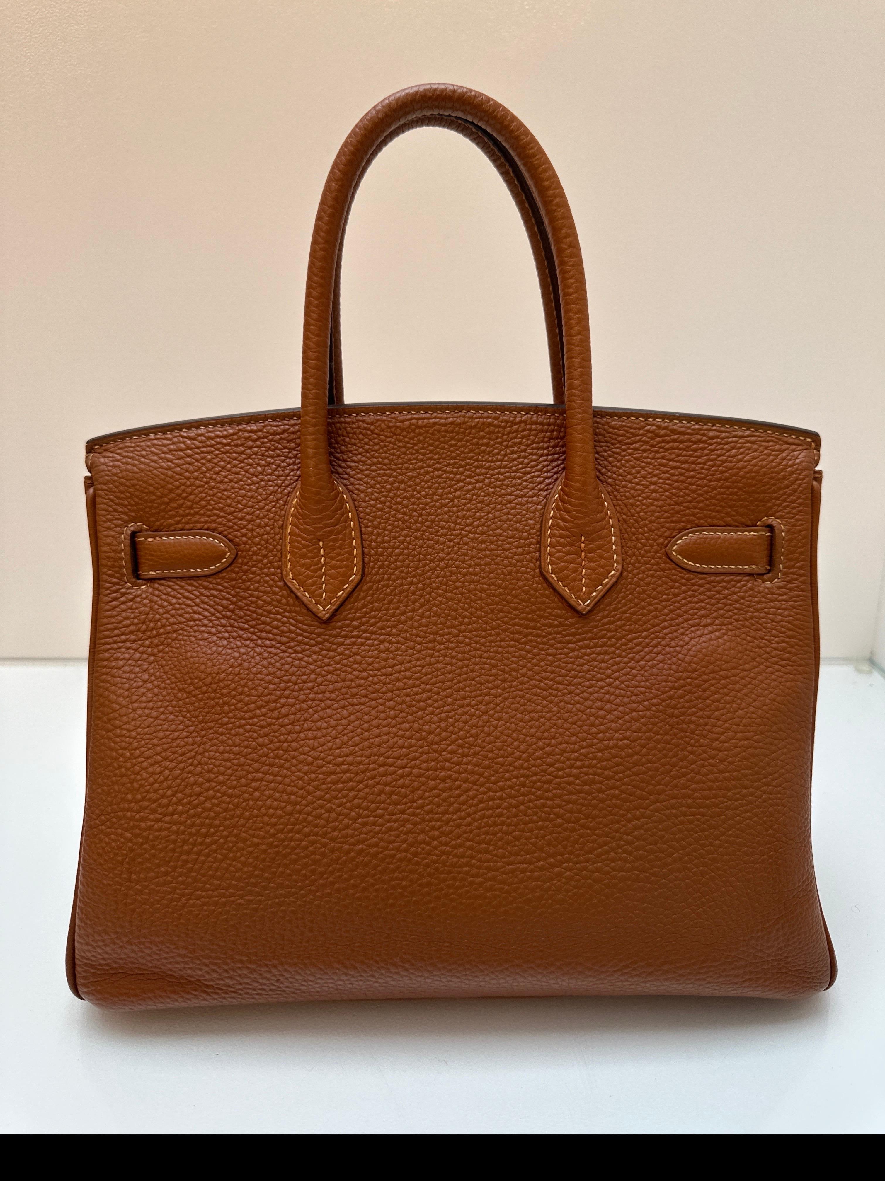 Hermes Gold Birkin 30 Bag 15
