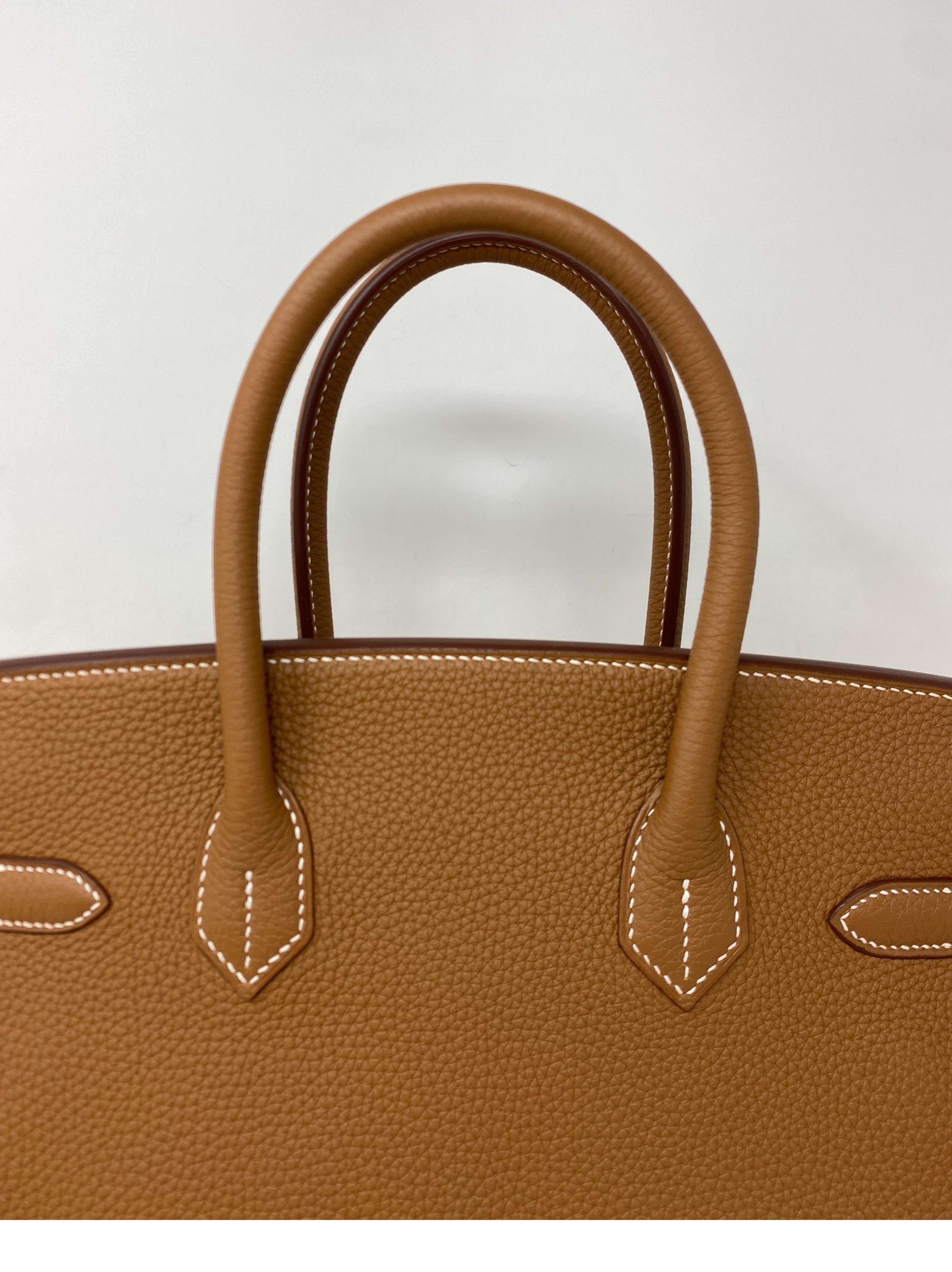 Hermes Gold Birkin 30 Bag In New Condition In Athens, GA