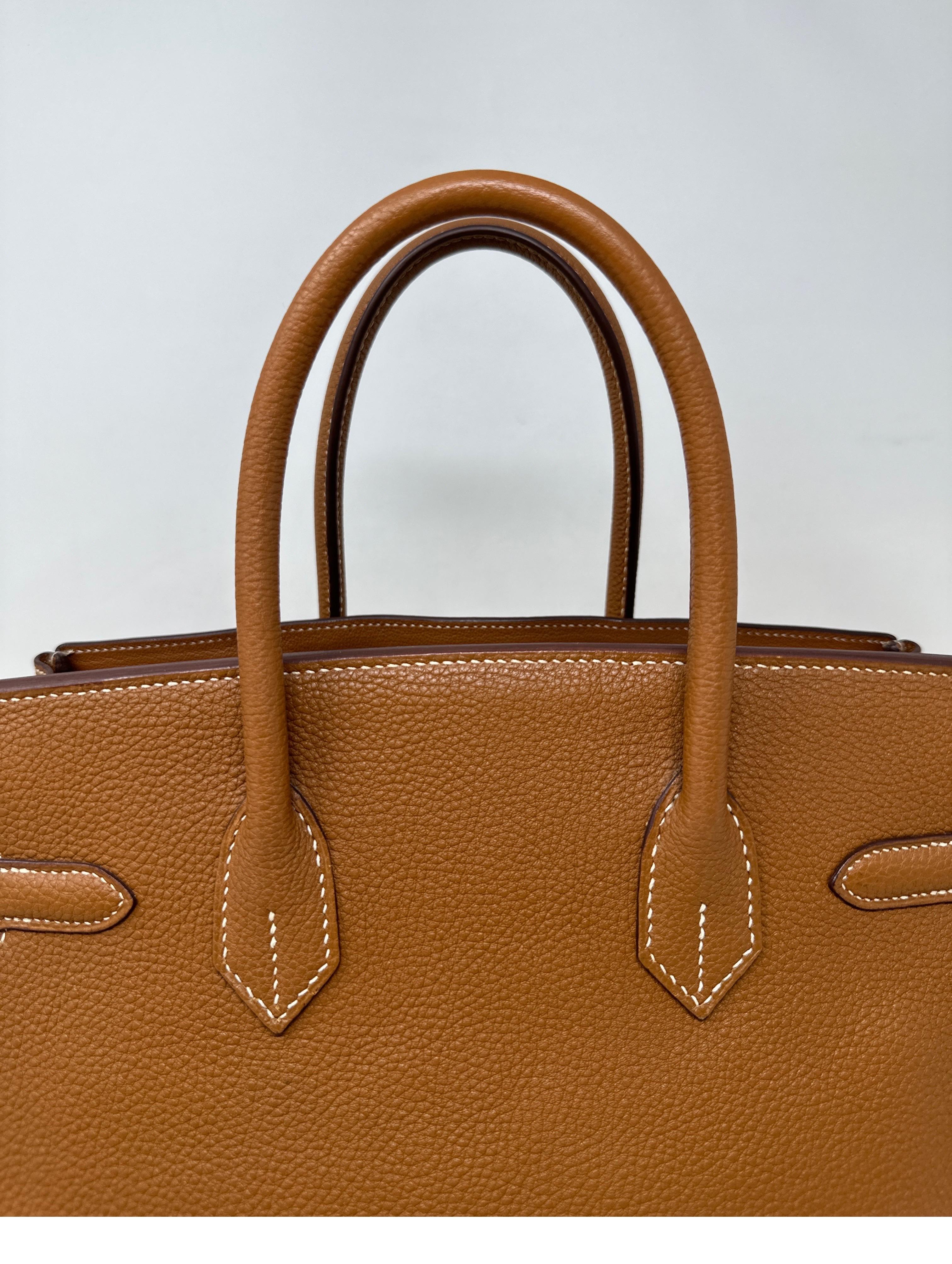 Hermes Gold Birkin 30 Bag  2