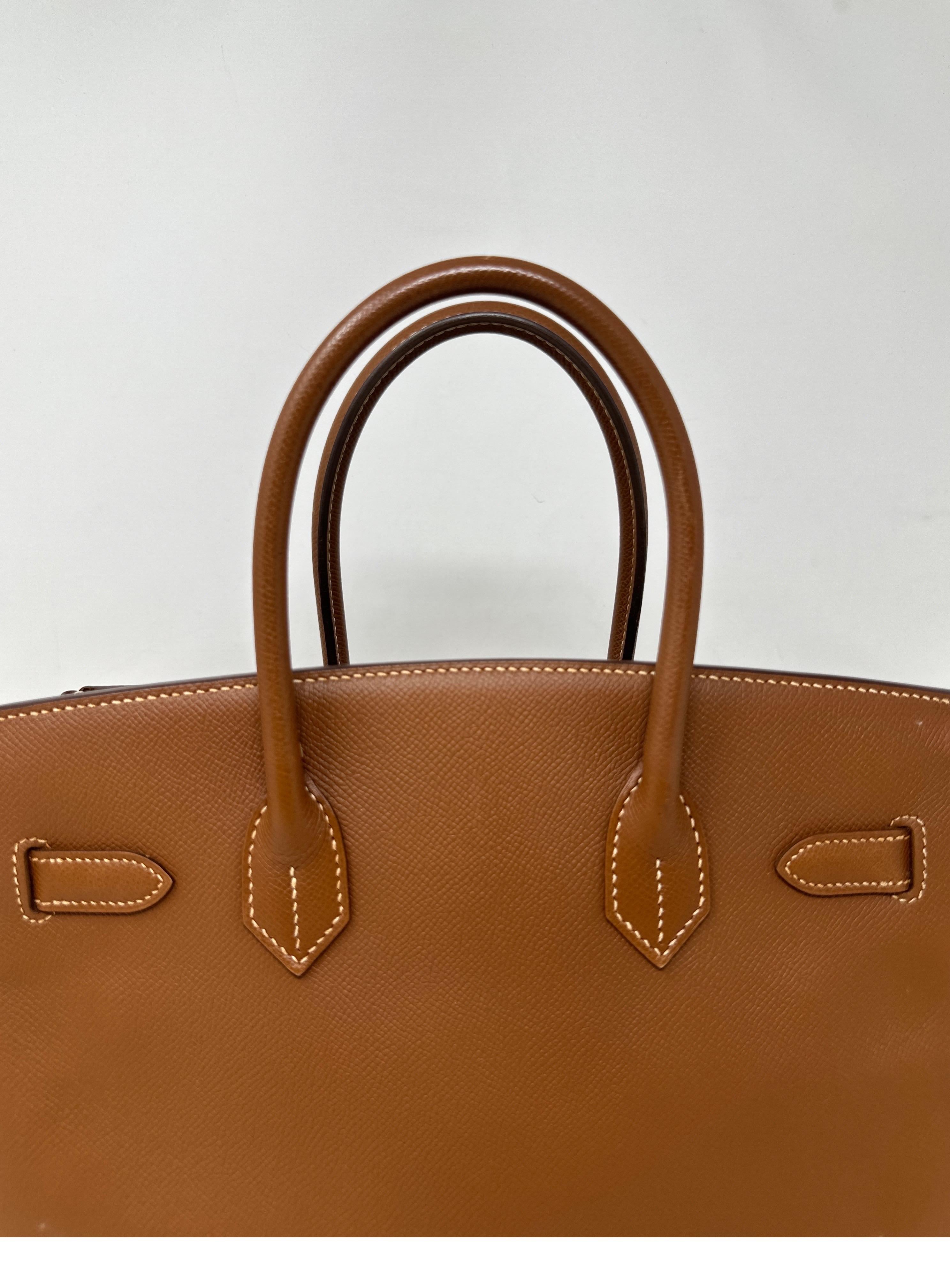 Hermes Gold Birkin 30 Bag For Sale 3