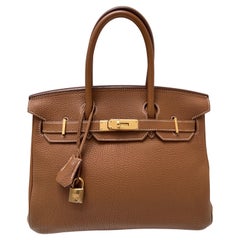Hermes Gold Birkin 30 Bag Hermes Gold Birkin 30 Bag
