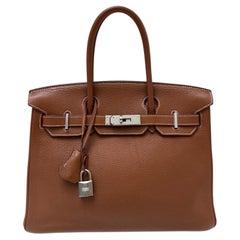 Hermès - Sac Birkin 30 doré