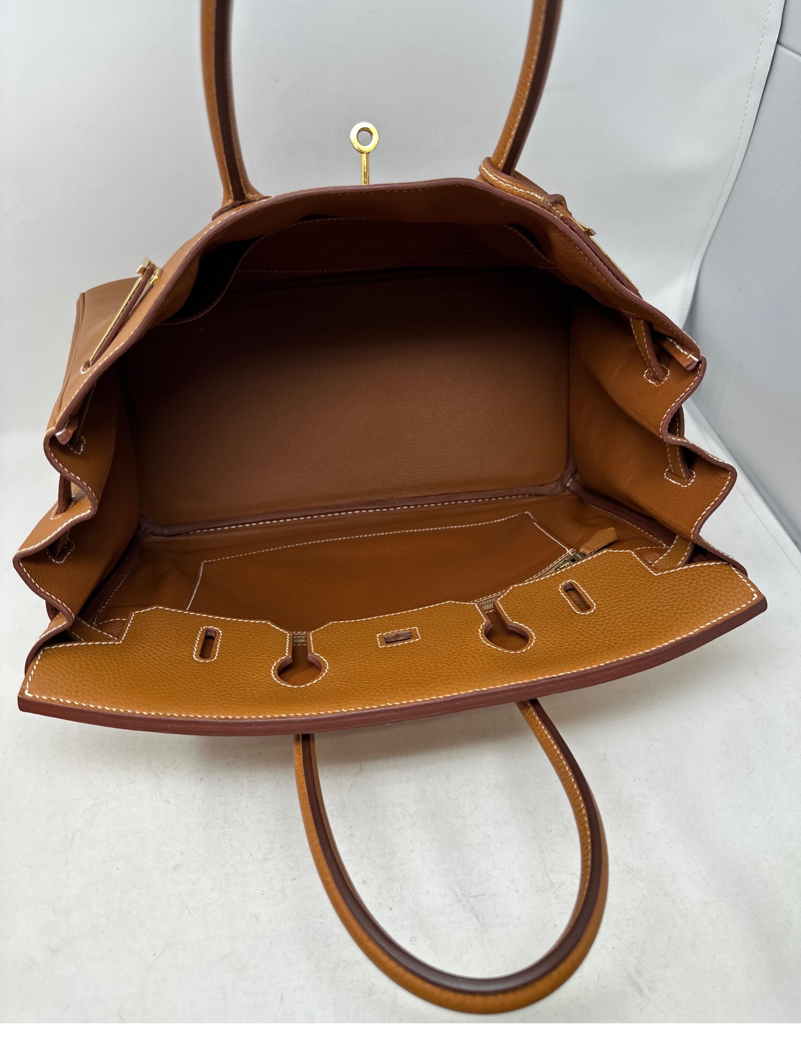 Hermes Gold Birkin 35 Bag 6