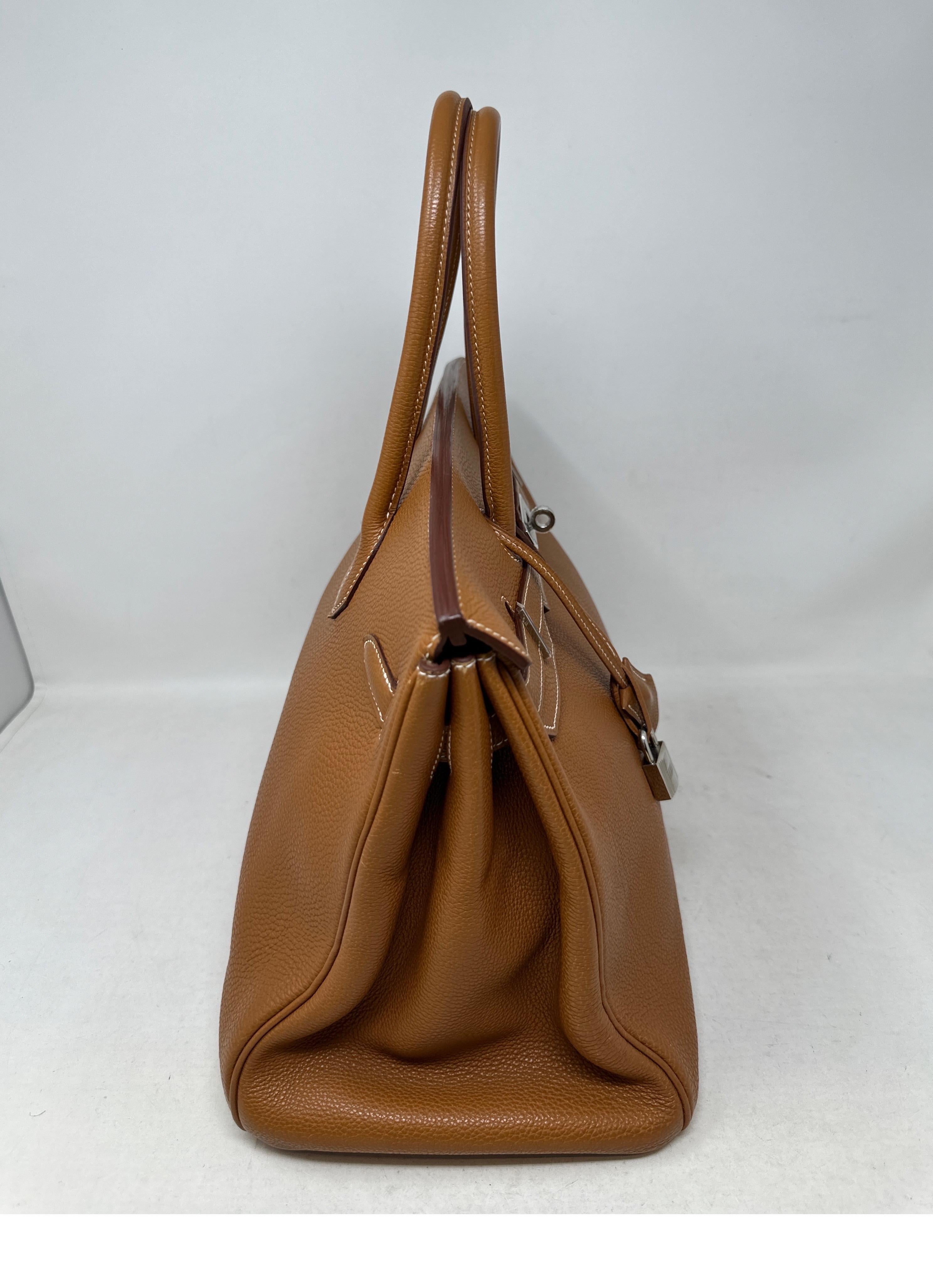 Hermes Gold Birkin 35 Bag 8