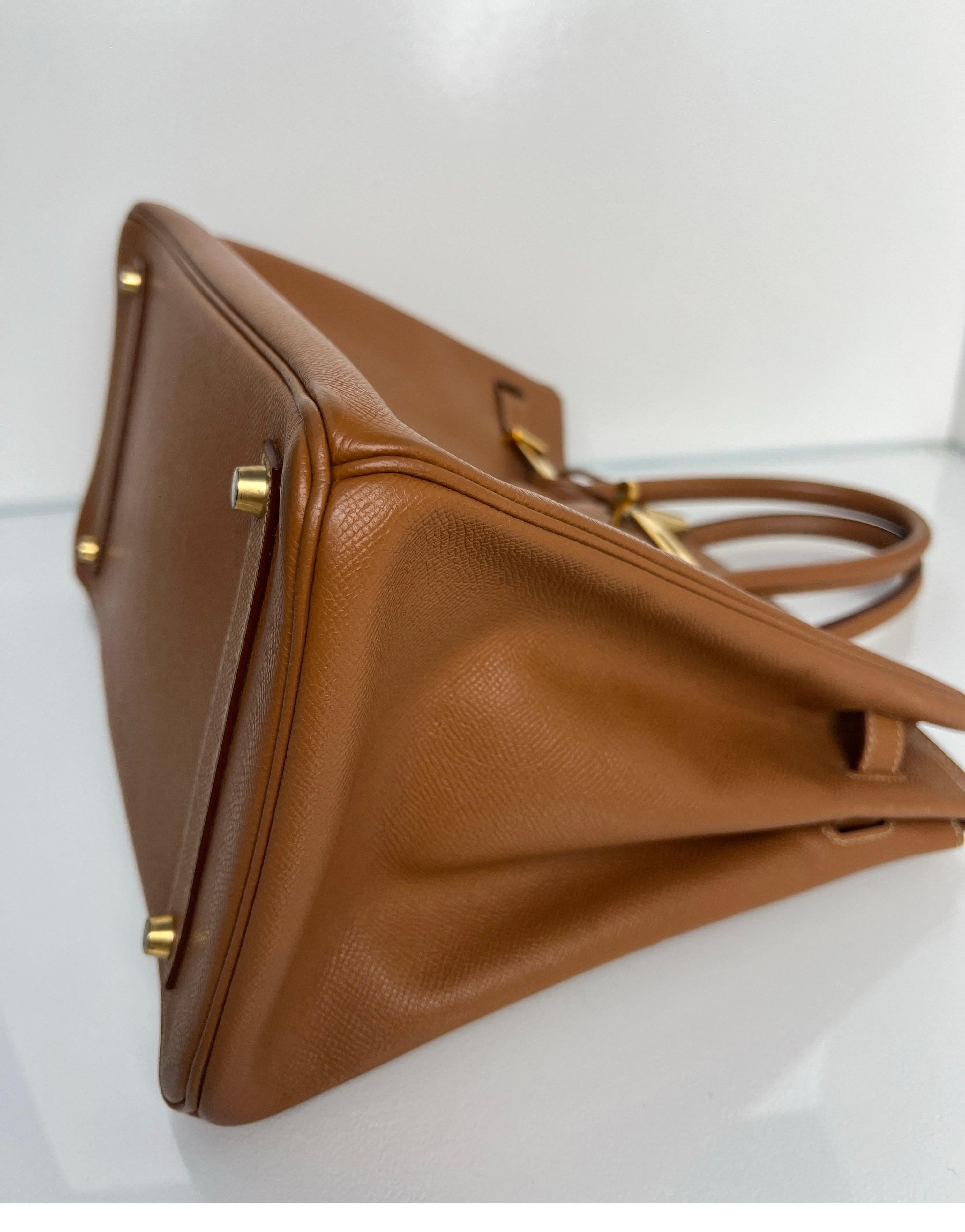 Hermes Gold Birkin 35 Bag 7
