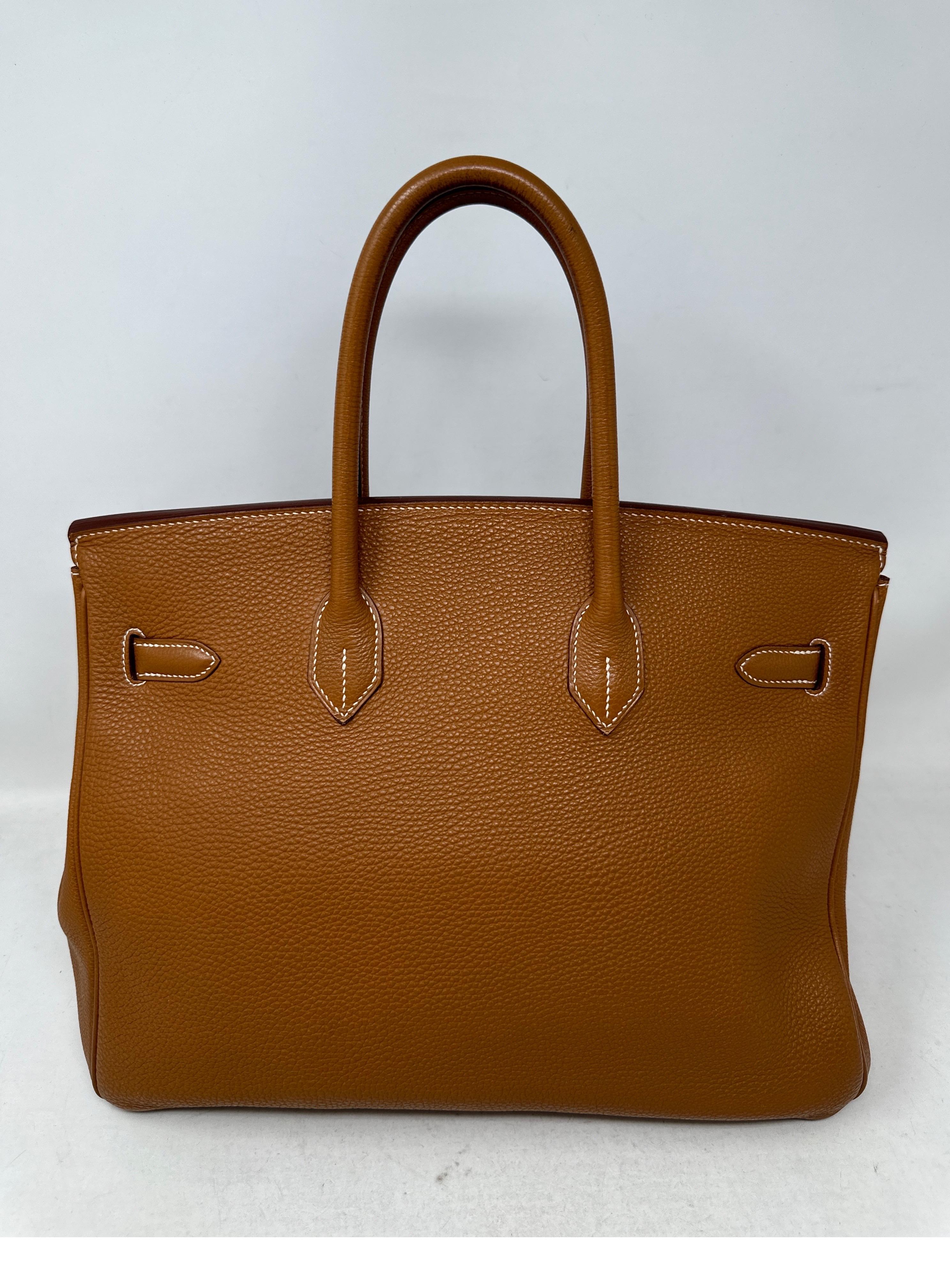 Hermes Gold Birkin 35 Bag 9