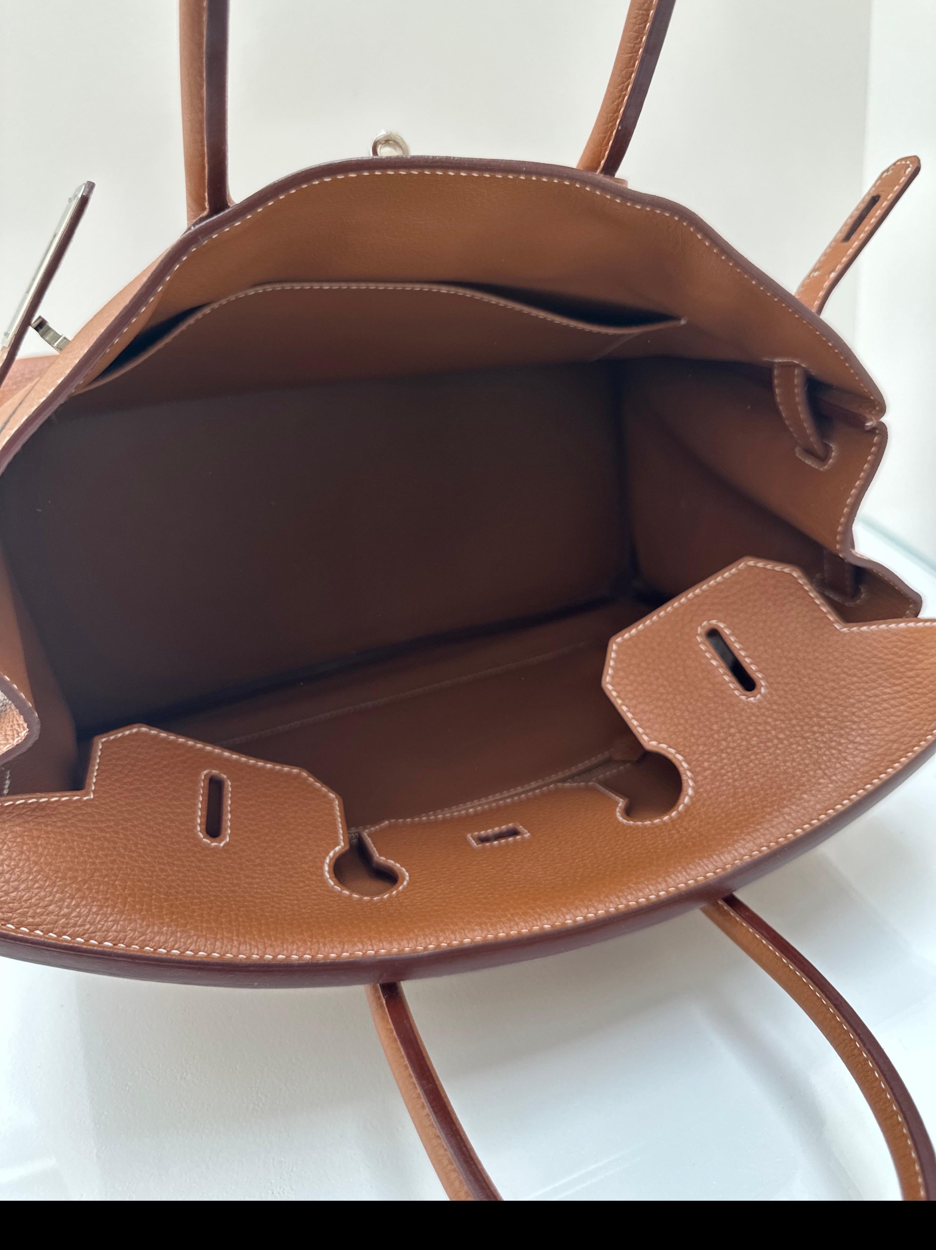 Hermes Gold Birkin 35 Bag 8