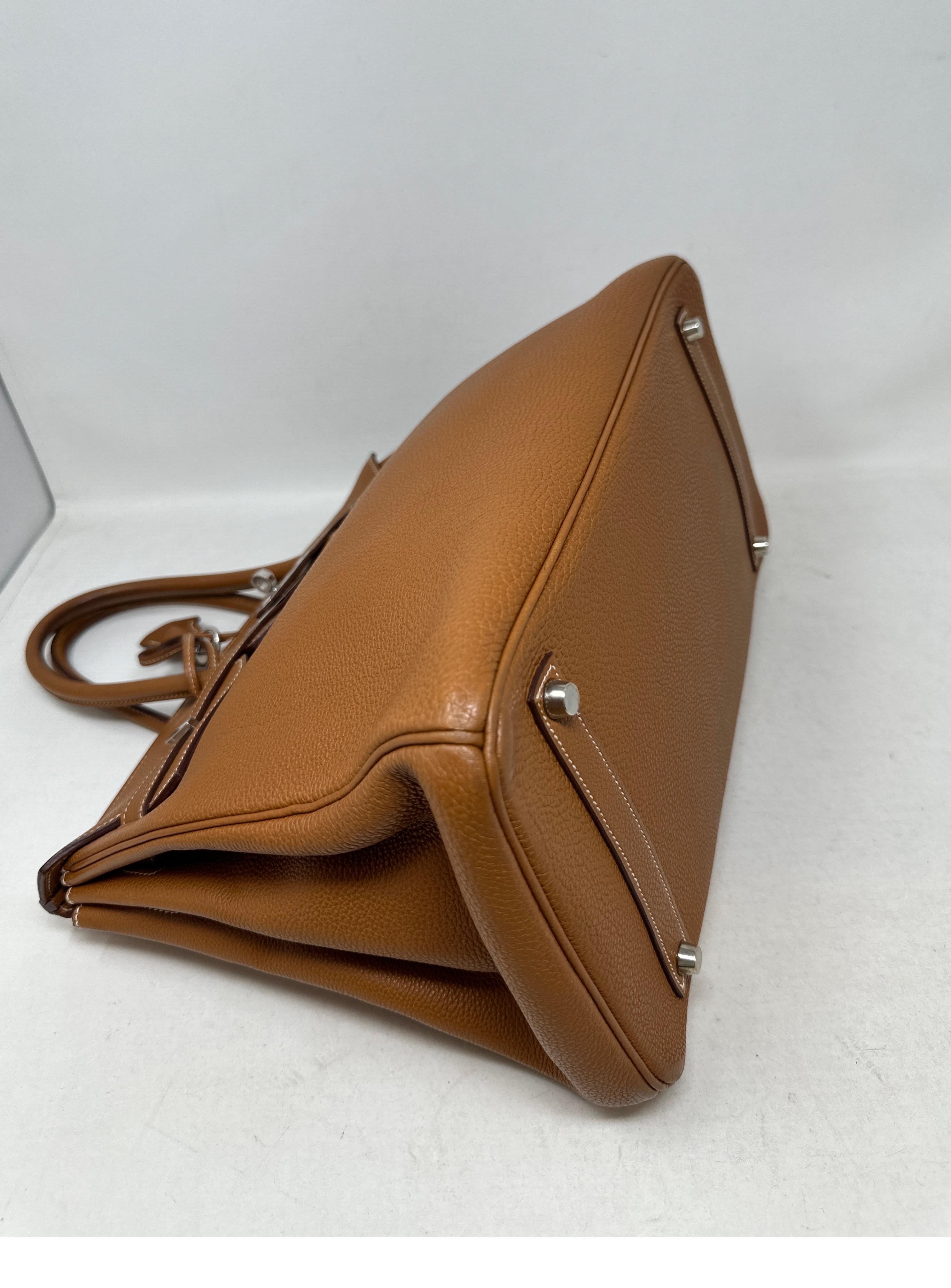 Hermes Gold Birkin 35 Bag 10