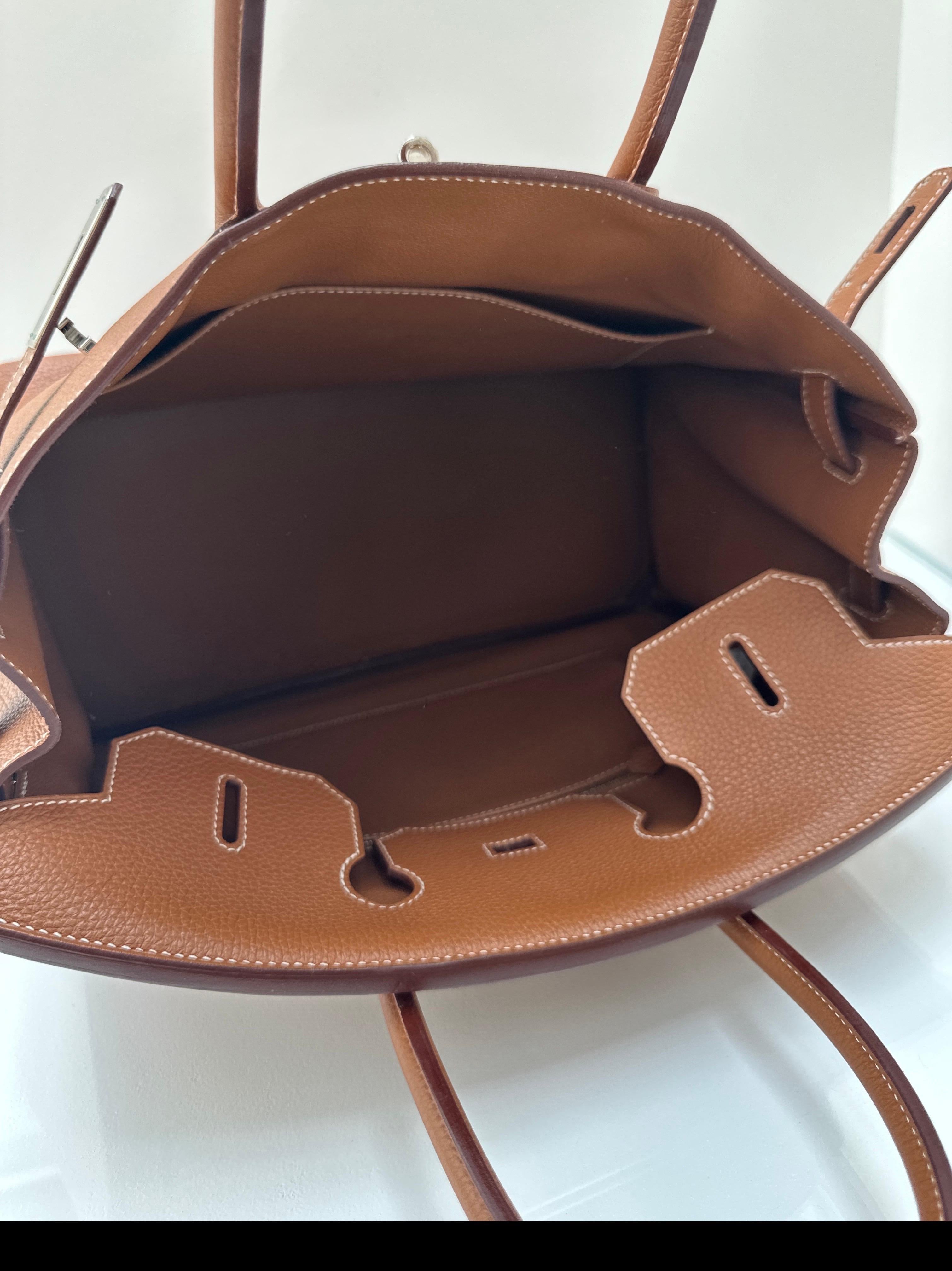 Hermes Gold Birkin 35 Bag 9