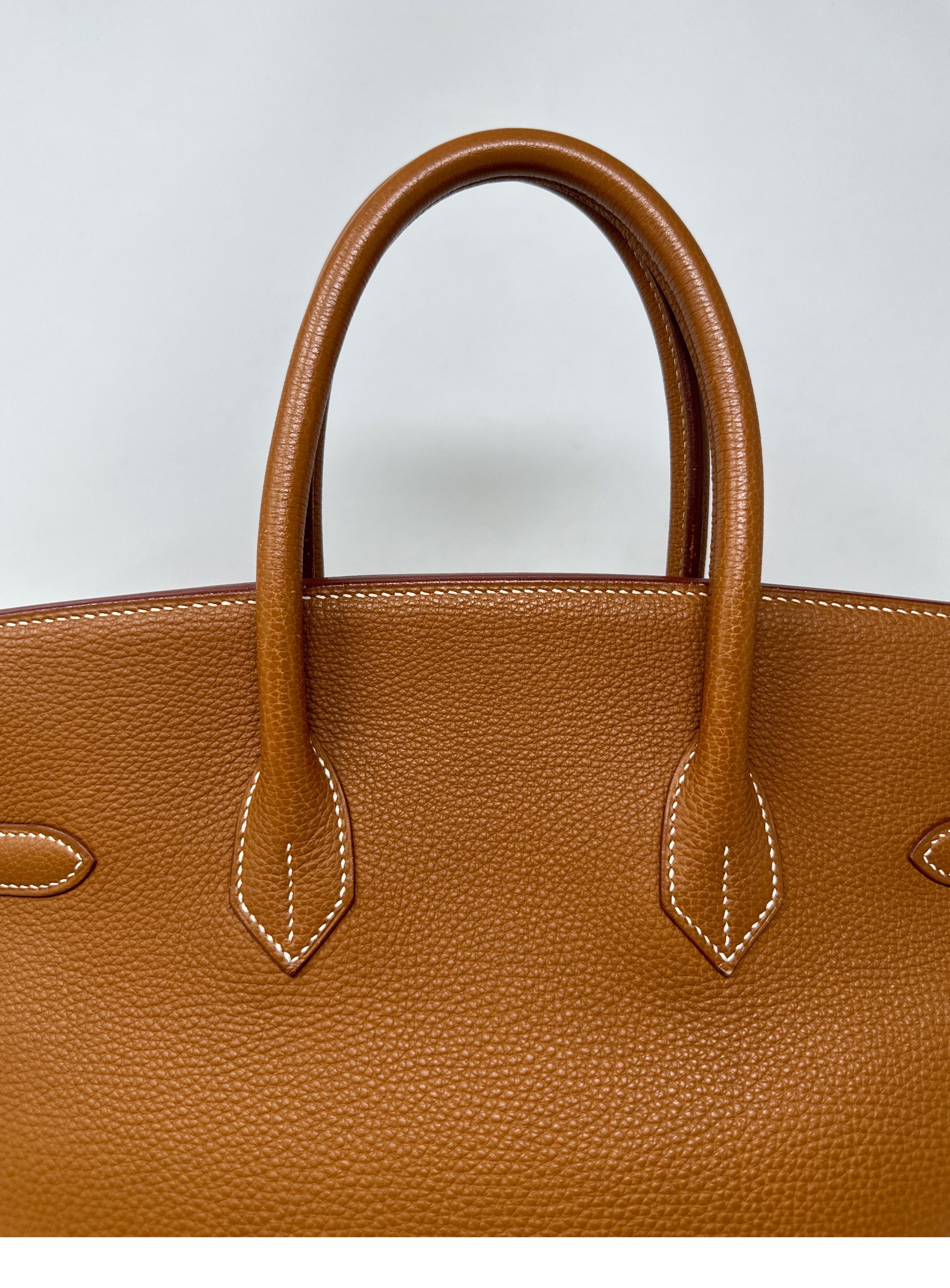 Hermes Gold Birkin 35 Bag 9