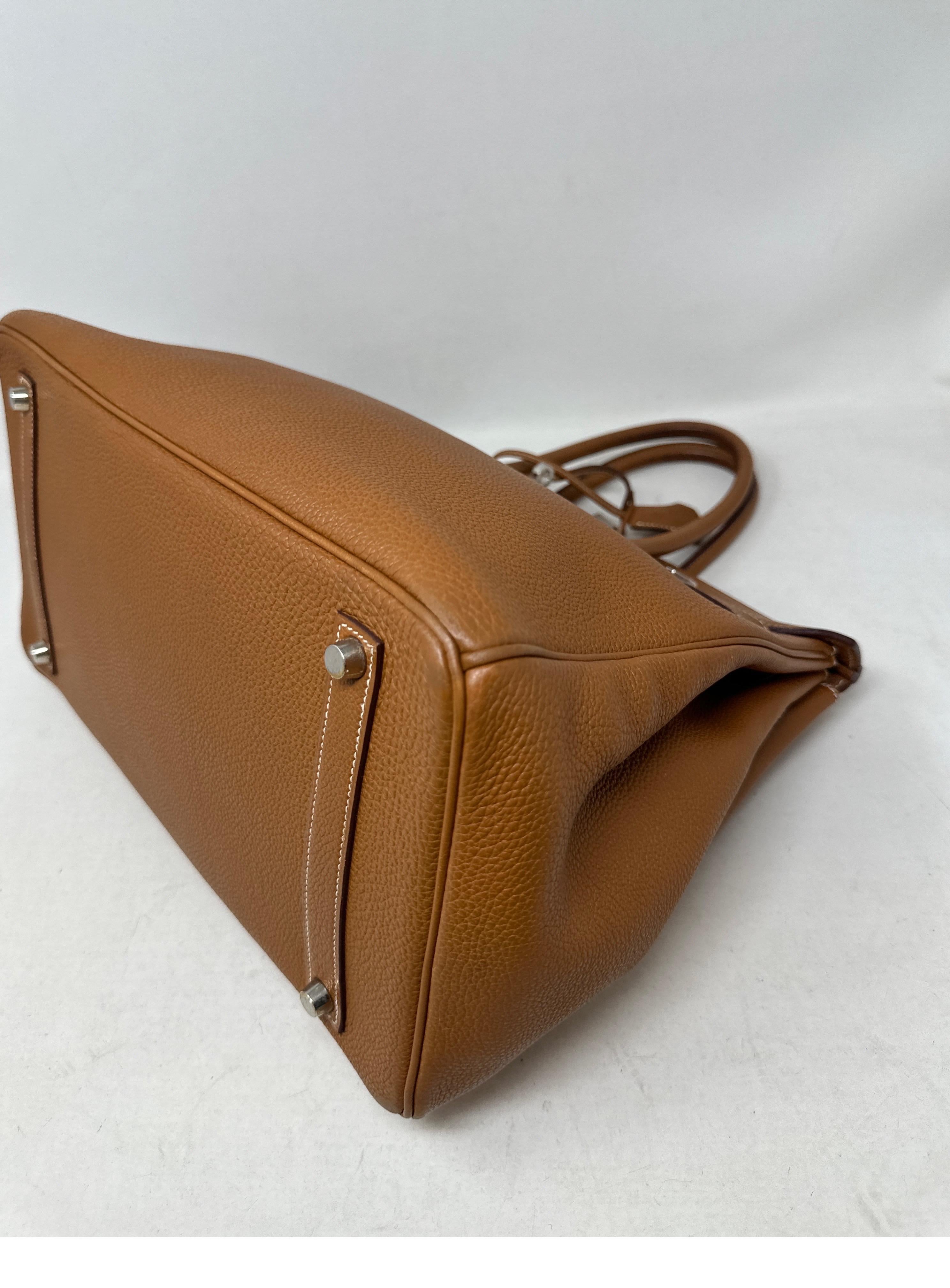 Hermes Gold Birkin 35 Bag 12