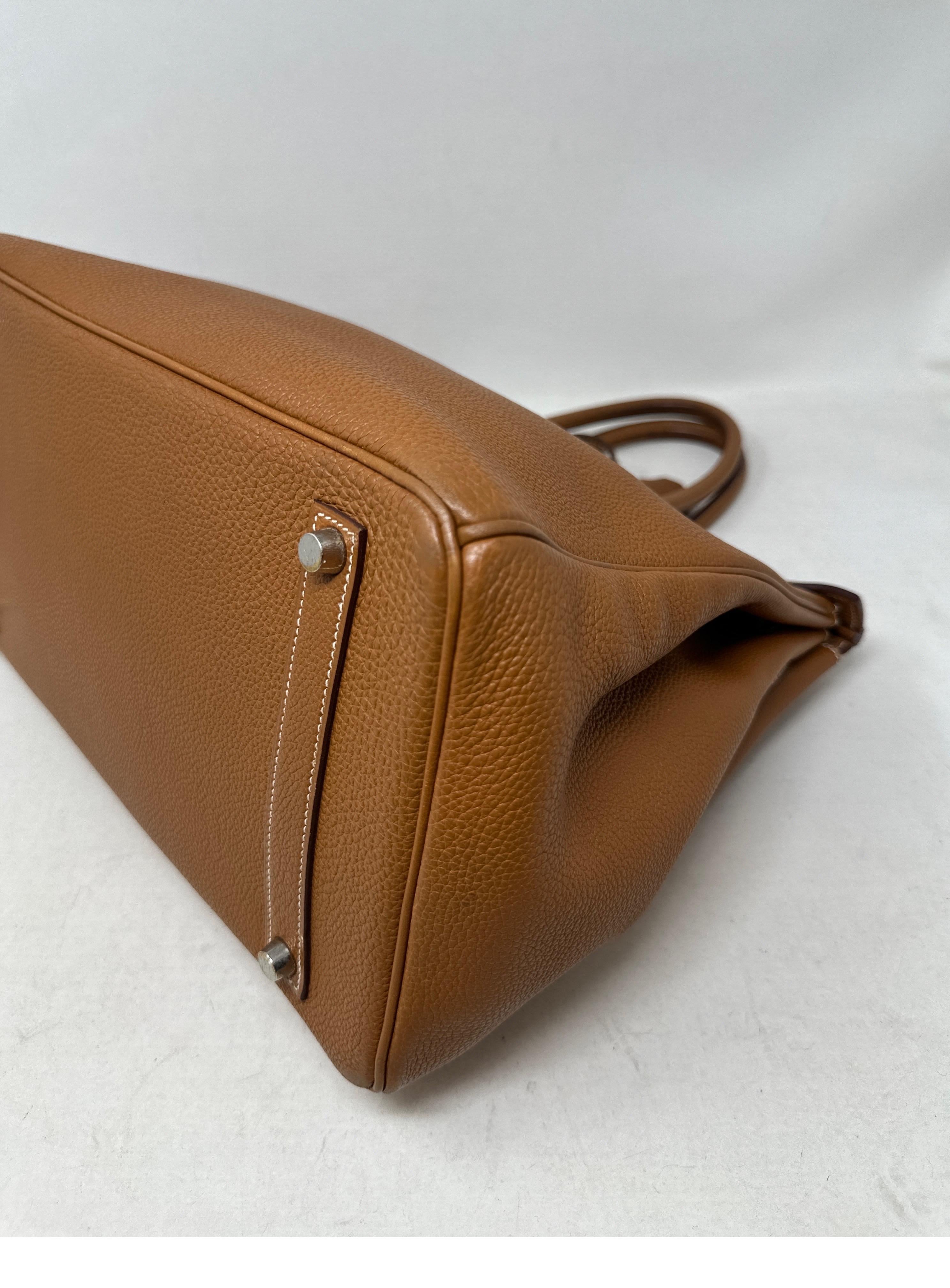 Hermes Gold Birkin 35 Bag 13