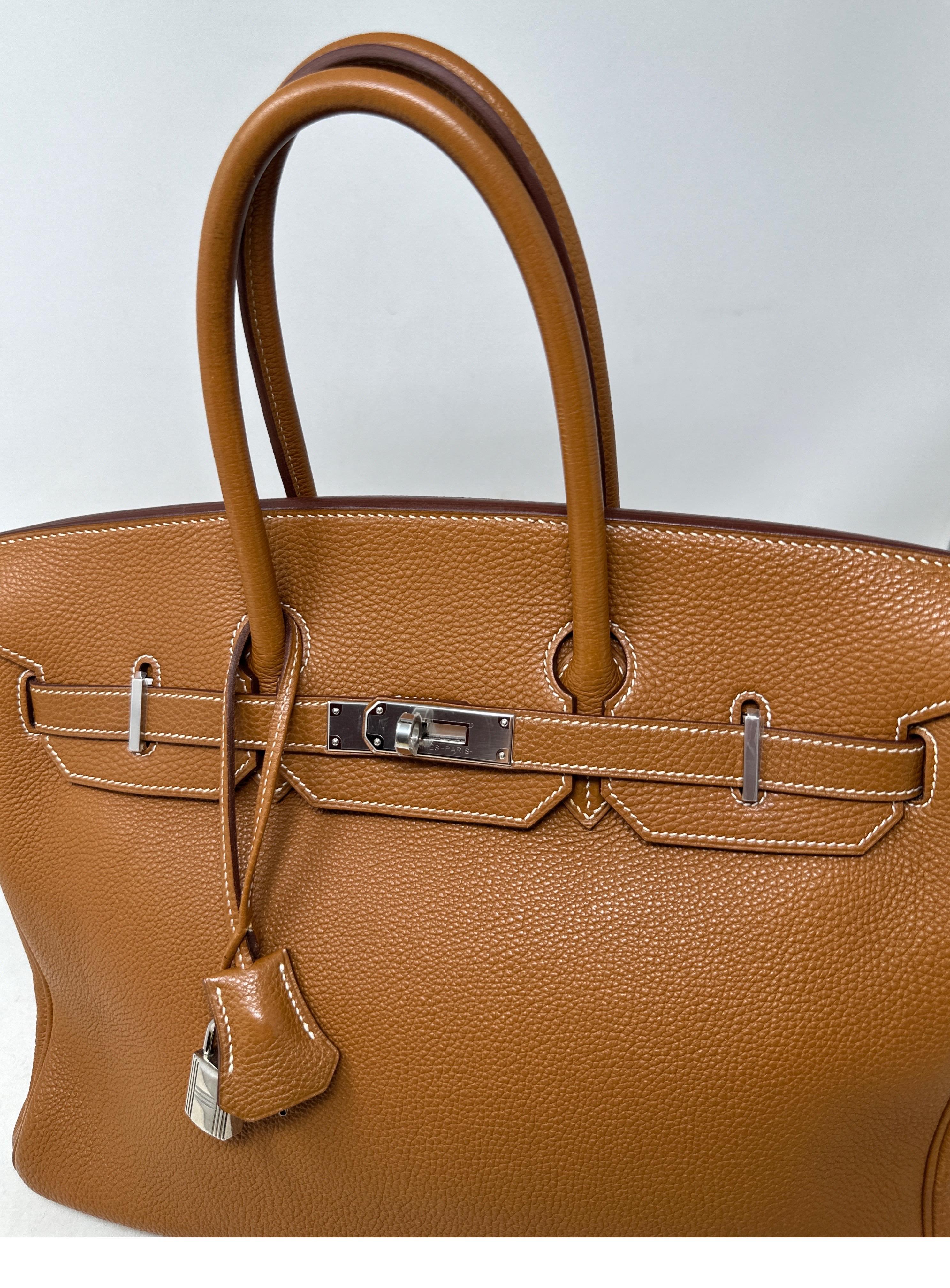 Hermes Gold Birkin 35 Bag 14