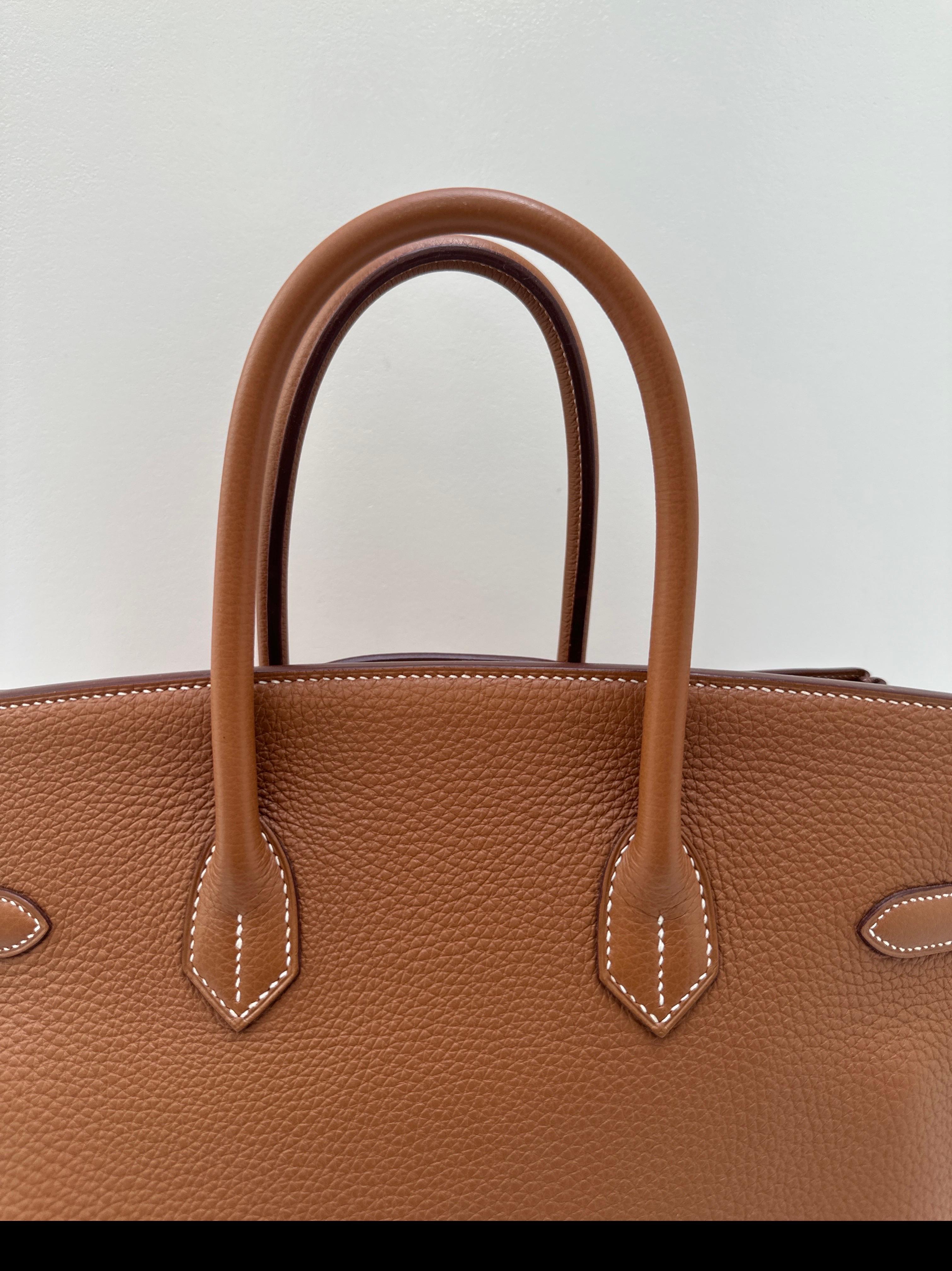 Hermes Gold Birkin 35 Bag 13
