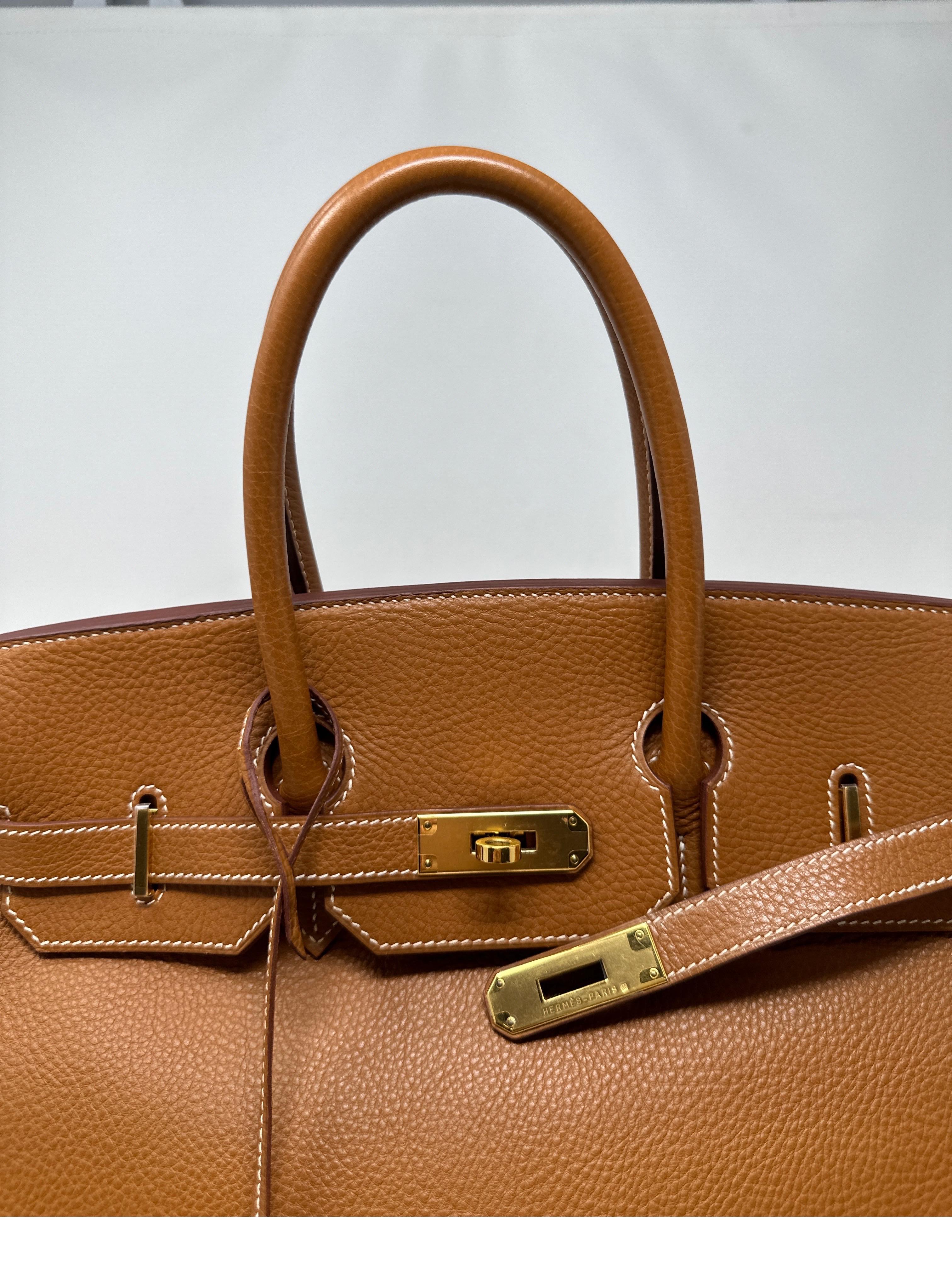 Hermes Gold Birkin 35 Bag 15