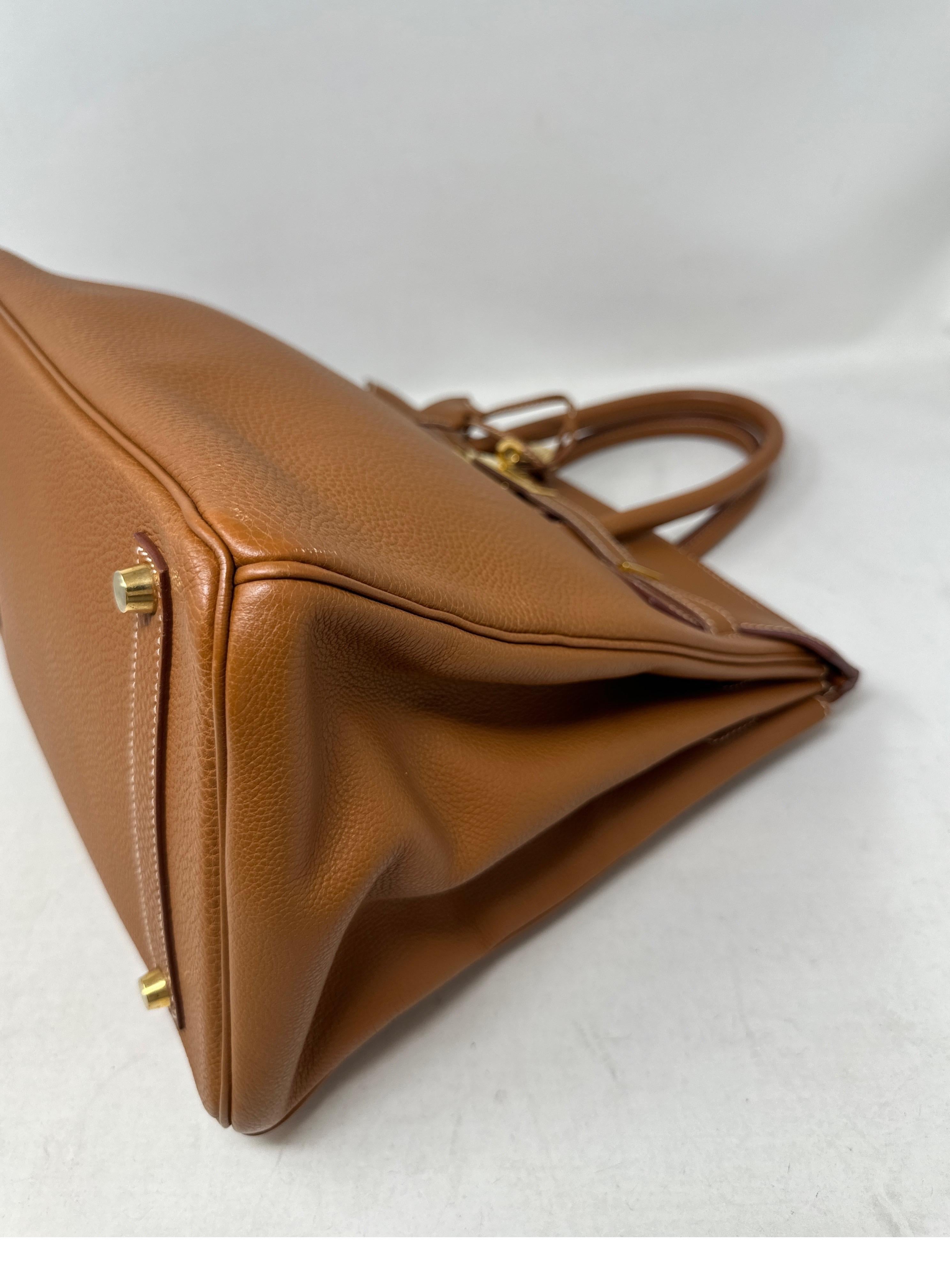 Hermes Gold Birkin 35 Bag 13