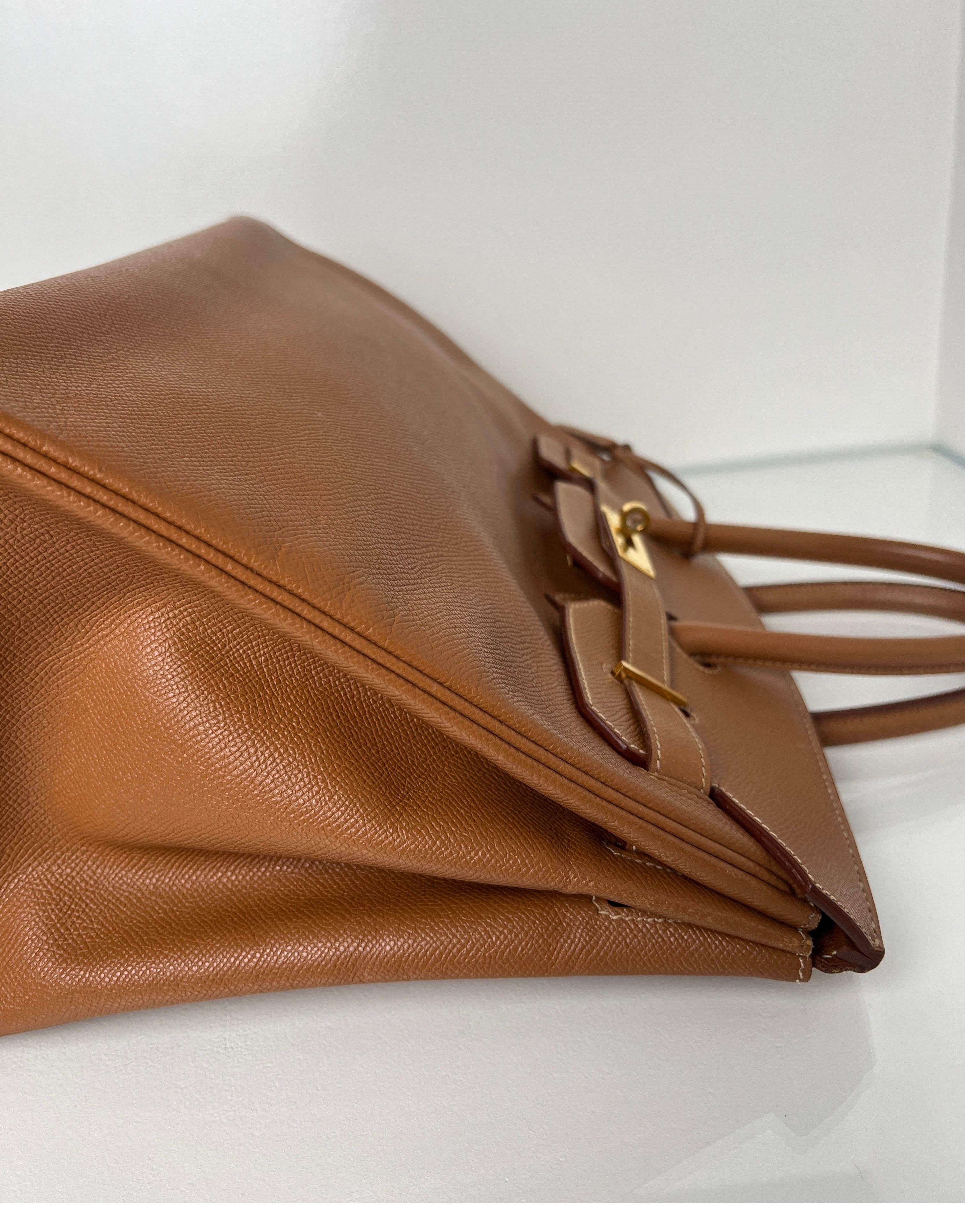 Hermes Gold Birkin 35 Bag 14