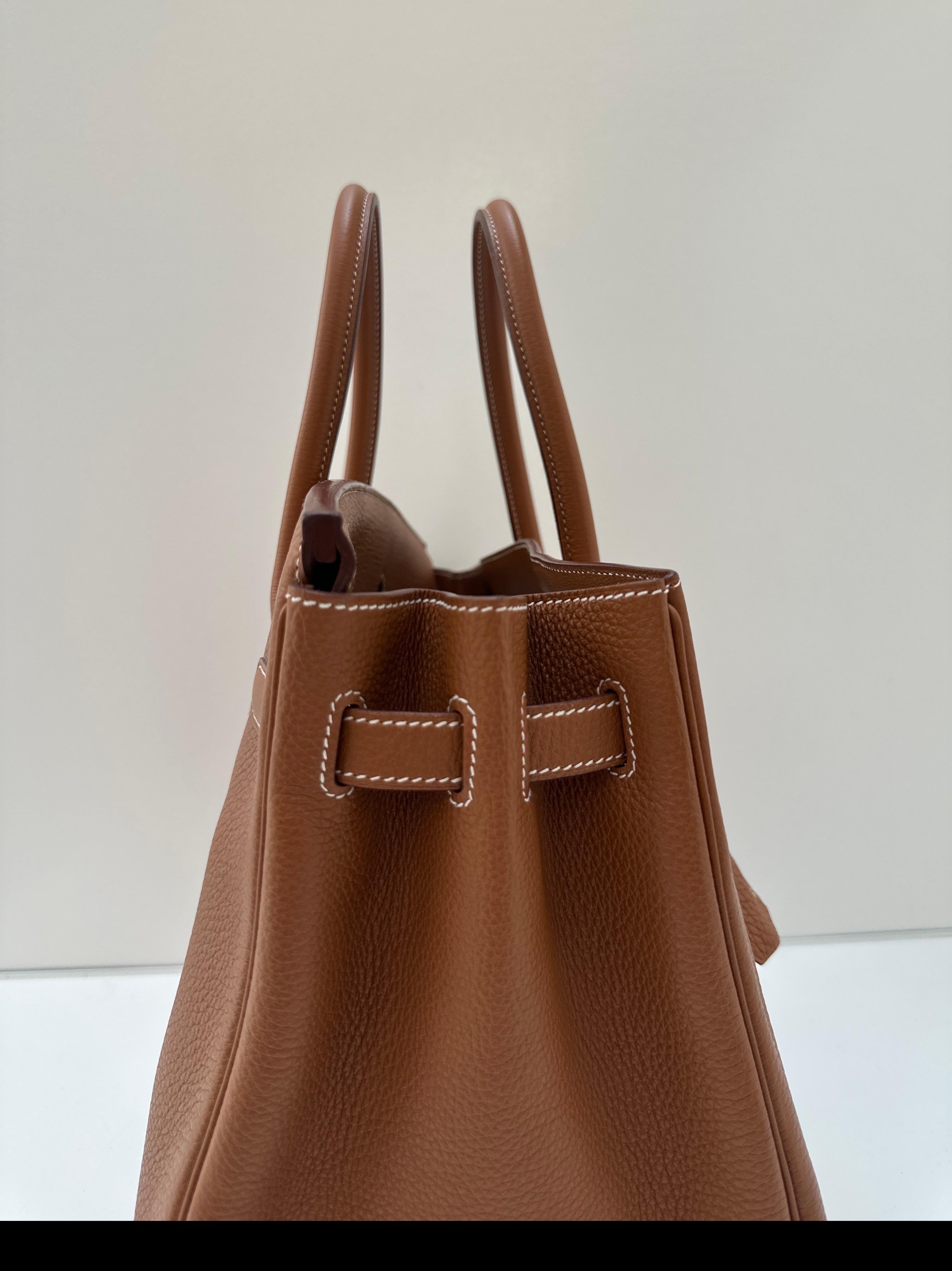 Hermes Gold Birkin 35 Bag 14