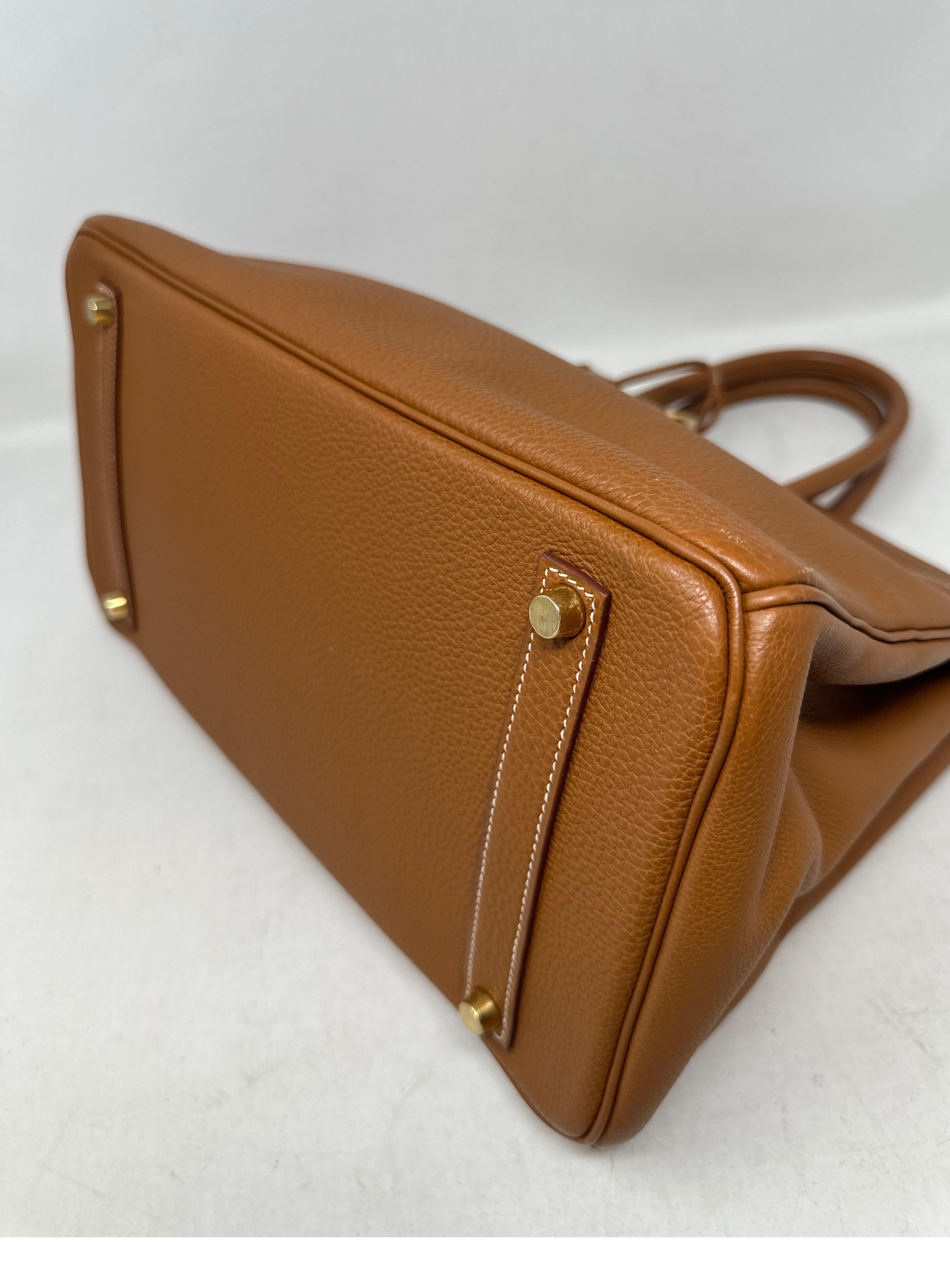 Hermes Gold Birkin 35 Bag 14