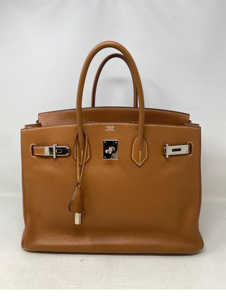 35cm Hermès Gris Elephant Grand Marriage Ghillies Birkin Handbag #10002 For  Sale at 1stDibs