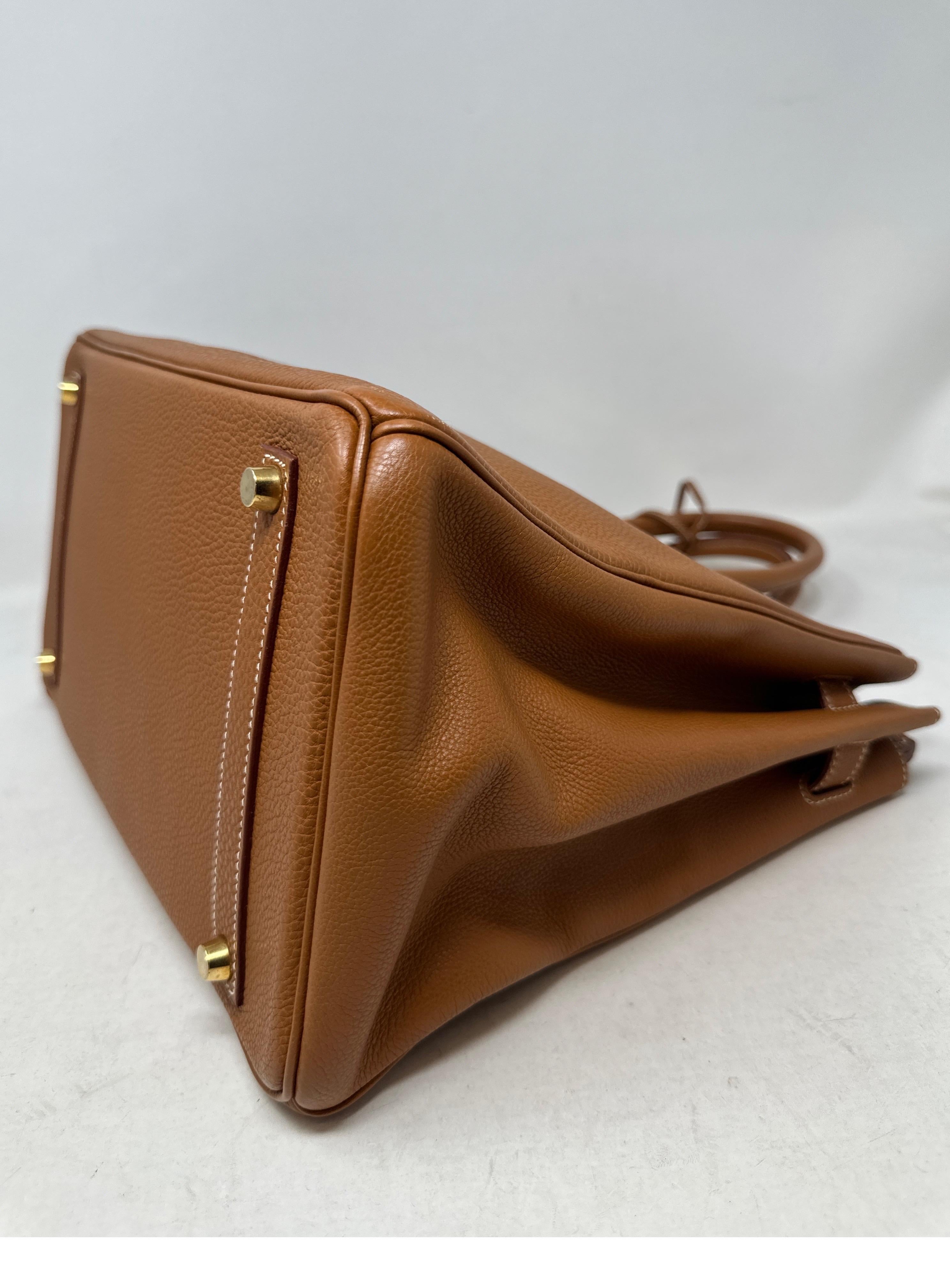 Hermes Gold Birkin 35 Bag 1