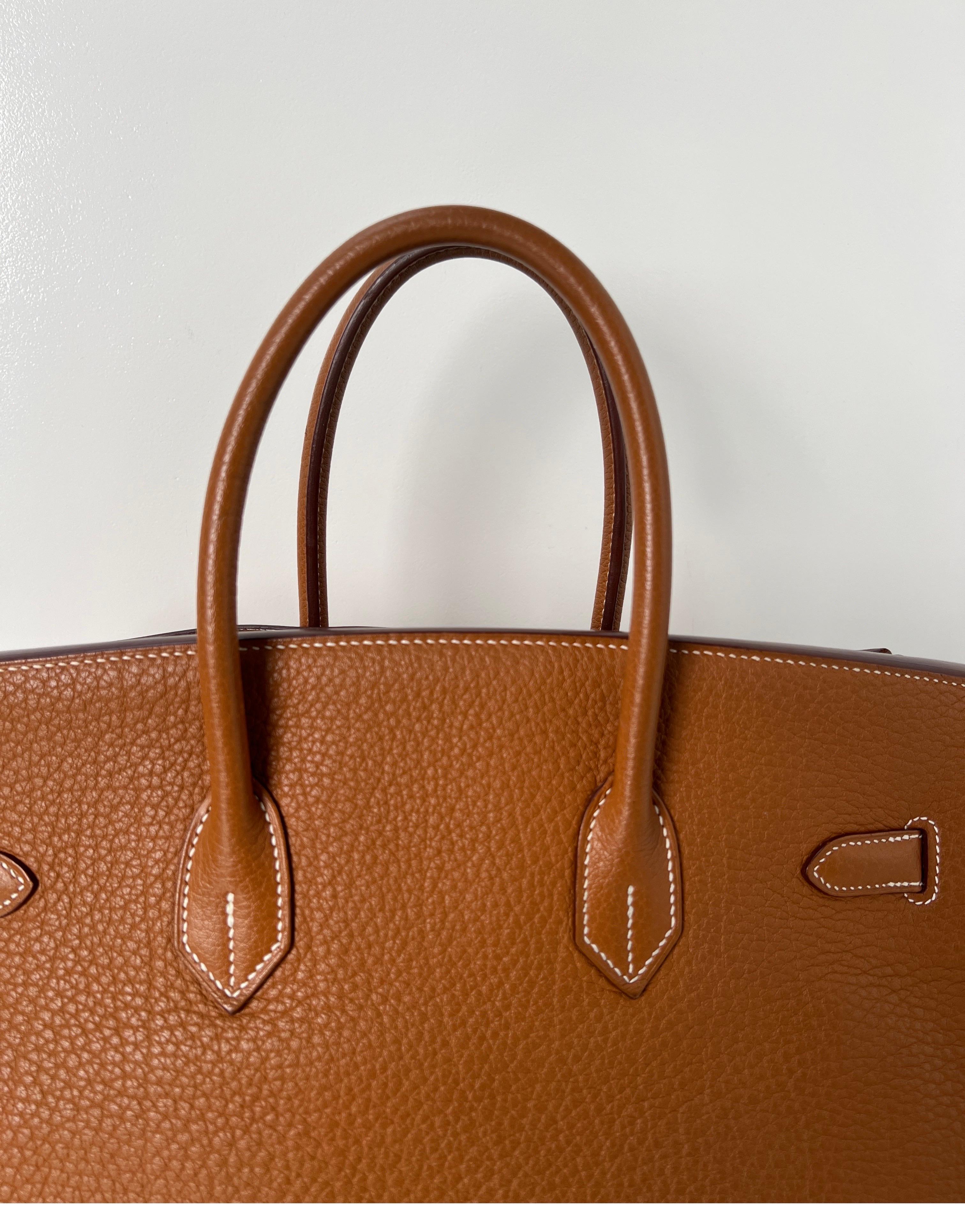 Hermes Gold Birkin 35 Bag 2
