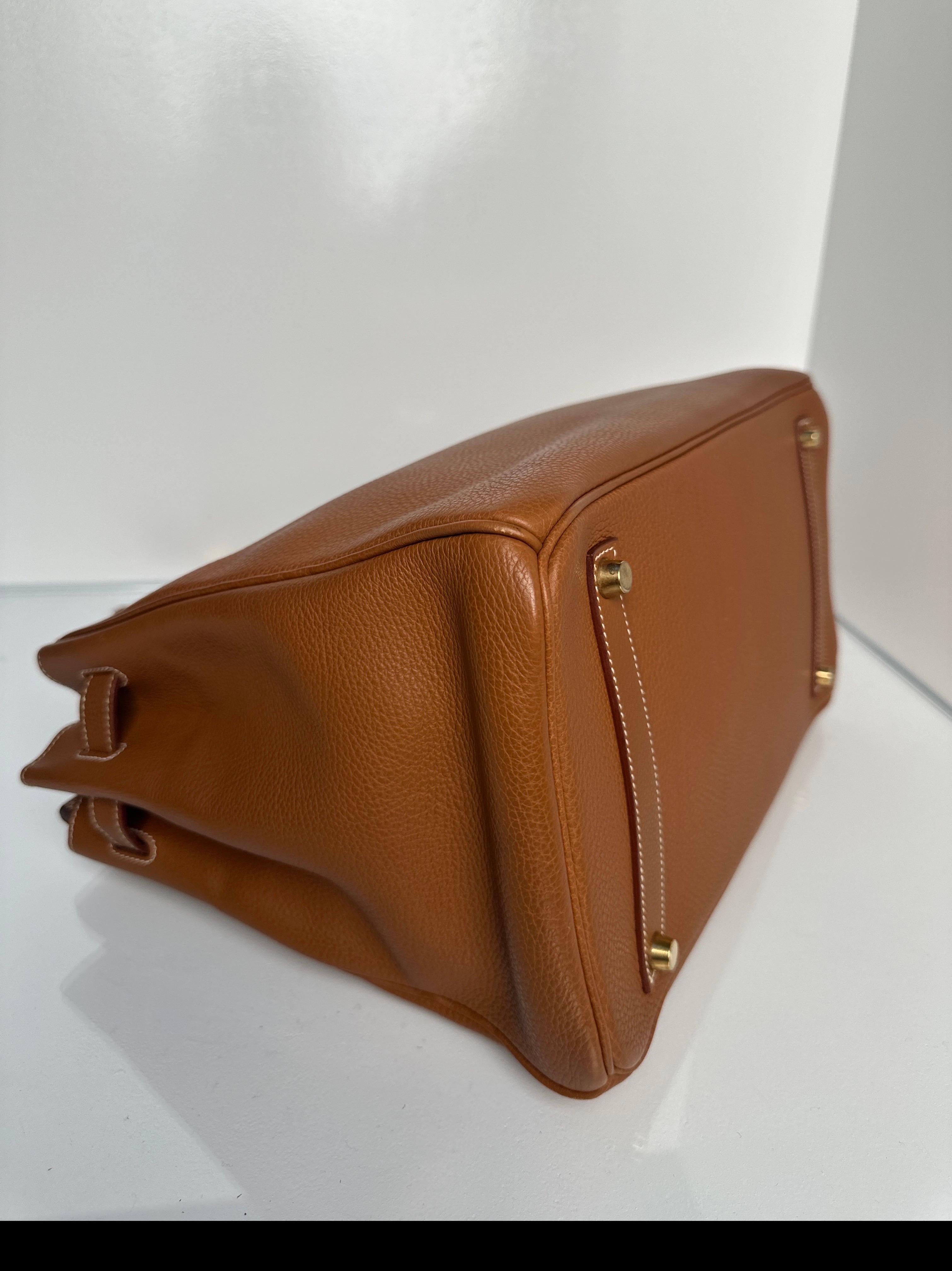 Hermes Gold Birkin 35 Bag 2