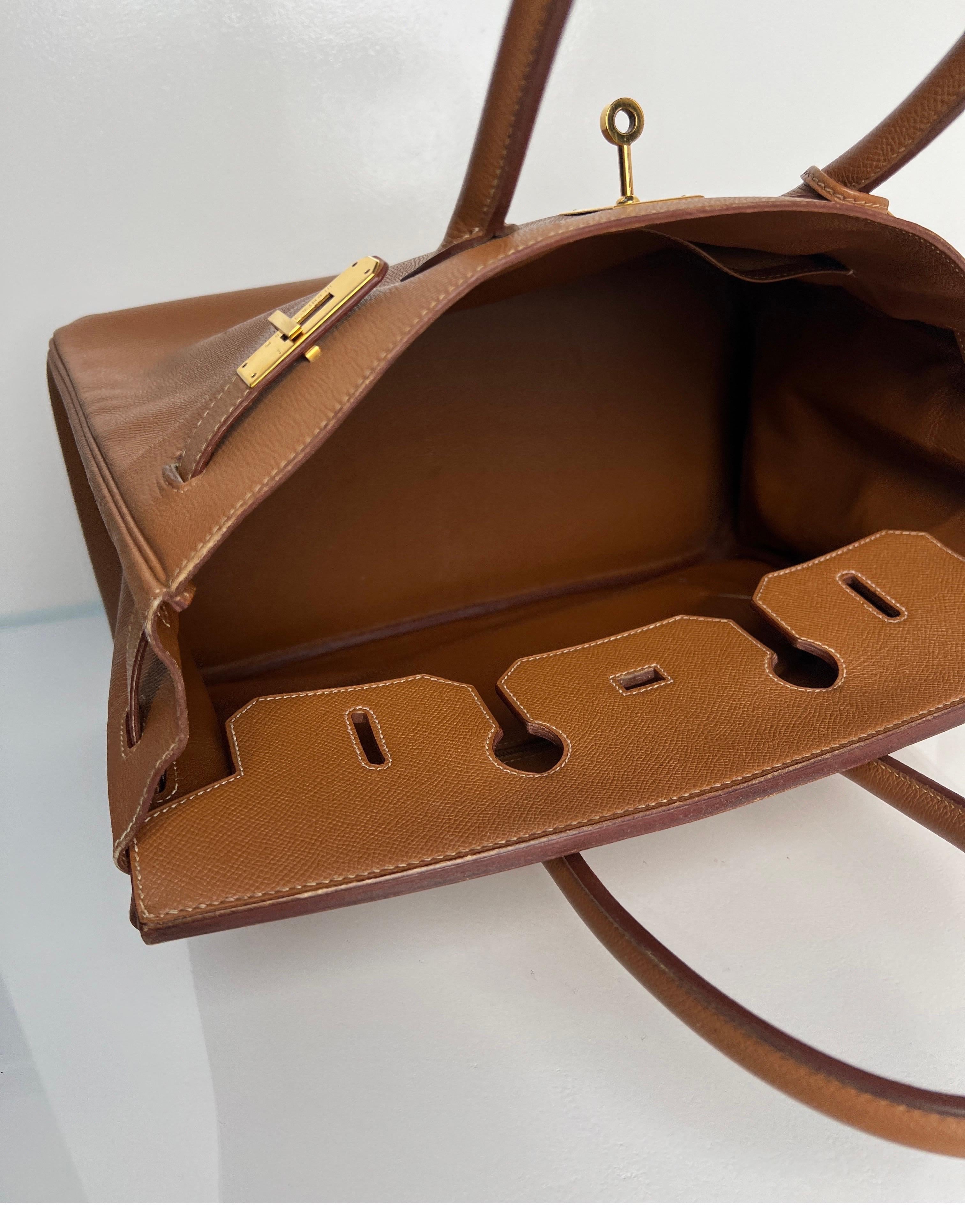 Hermes Gold Birkin 35 Bag 2
