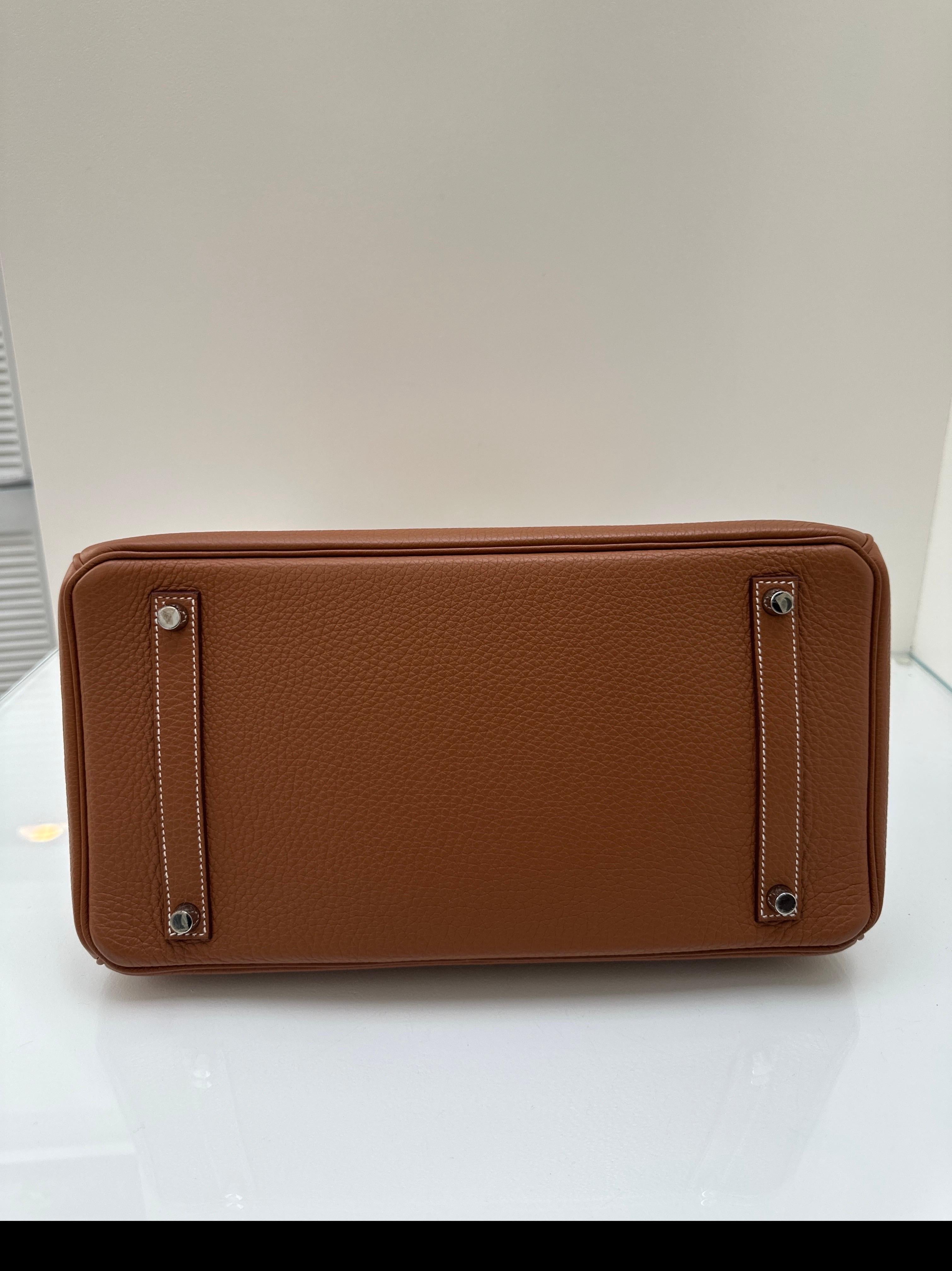 Hermes Gold Birkin 35 Bag 2