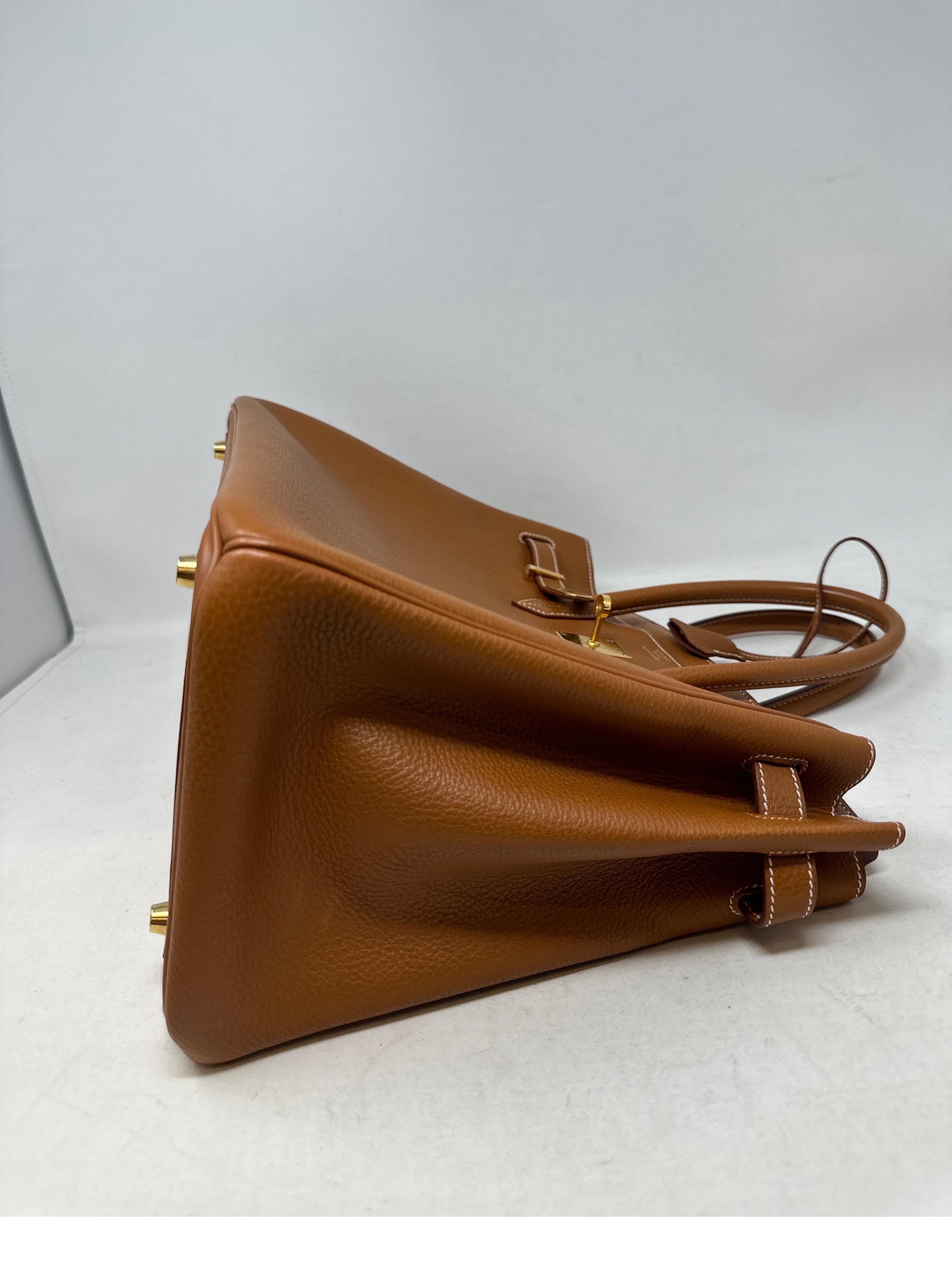 Hermes Gold Birkin 35 Bag 4