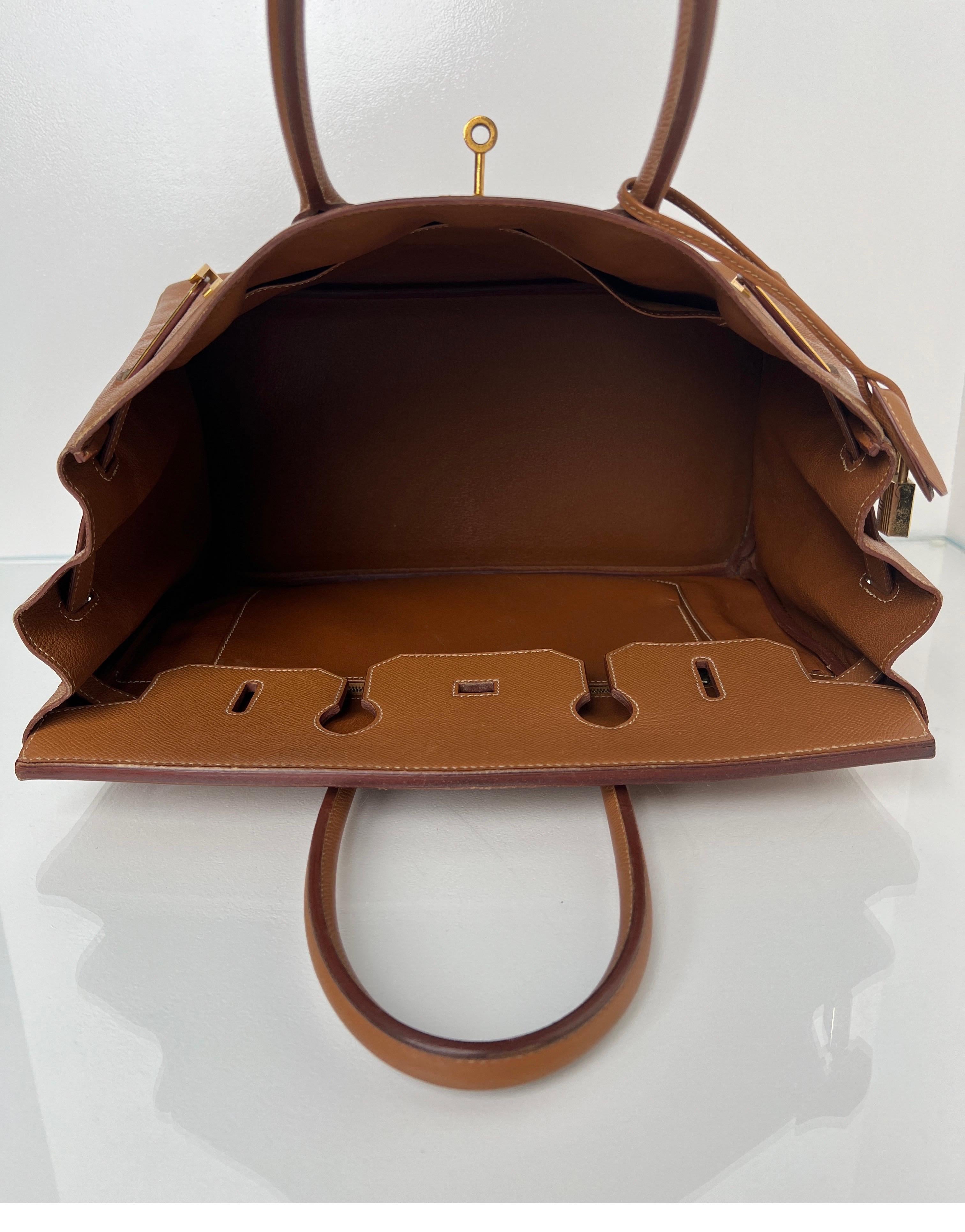 Hermes Gold Birkin 35 Bag 3