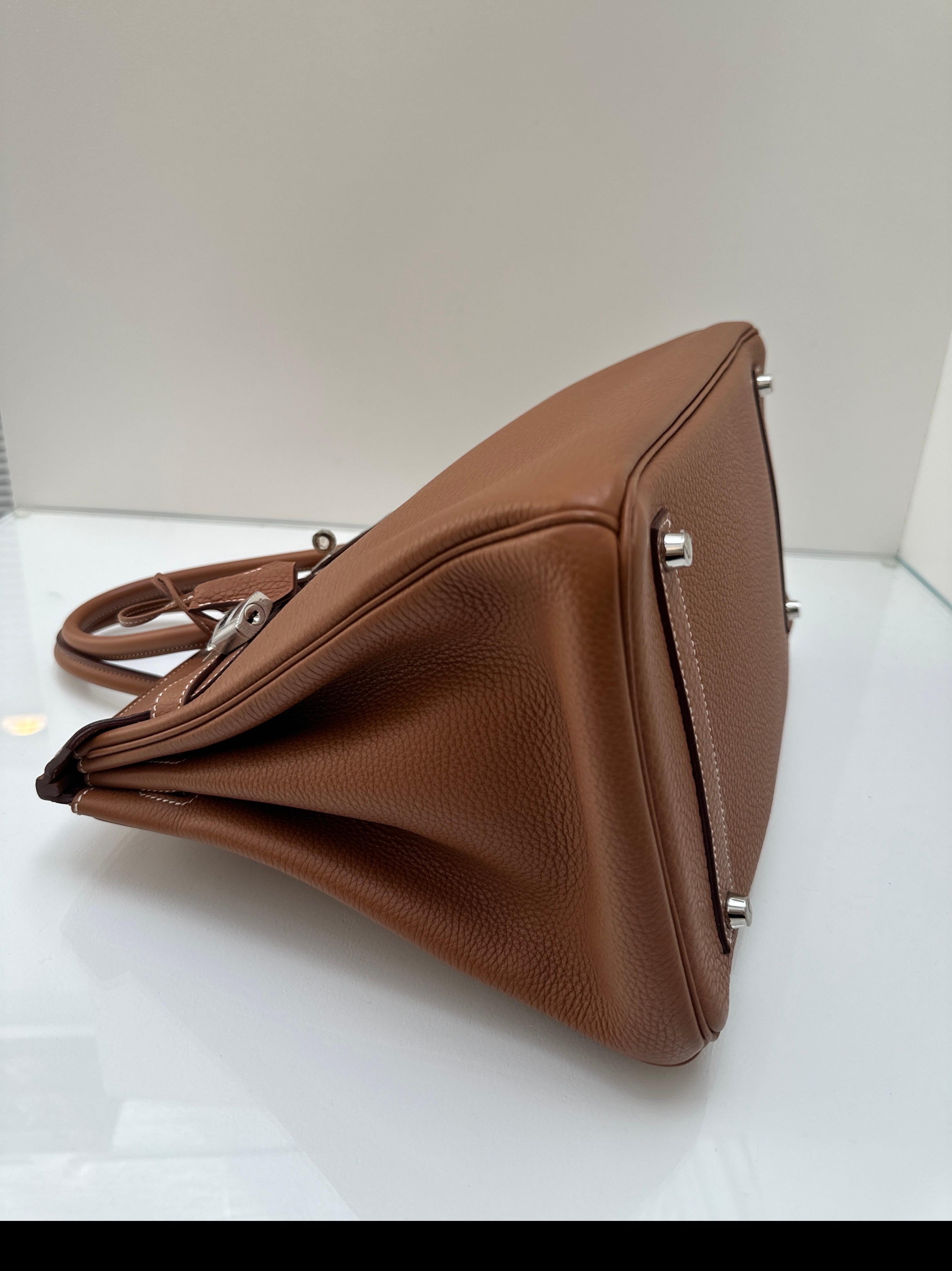 Hermes Gold Birkin 35 Bag 3