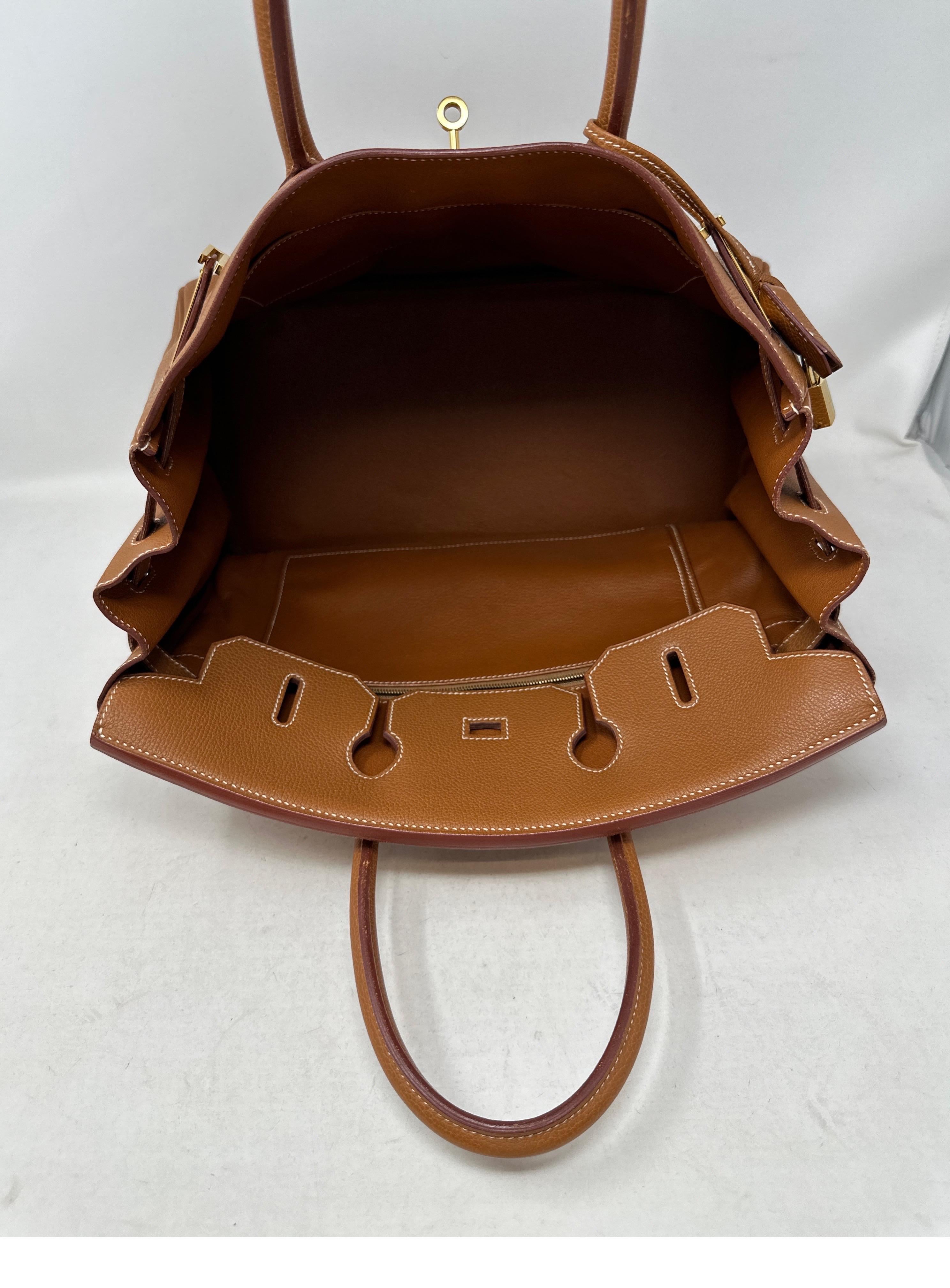 Hermes Gold Birkin 35 Bag 3
